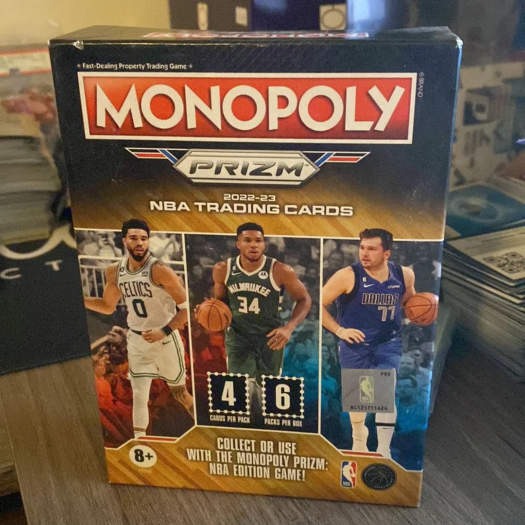 Product image for 2022-23 Panini Prizm Monopoly Basketball Booster Box