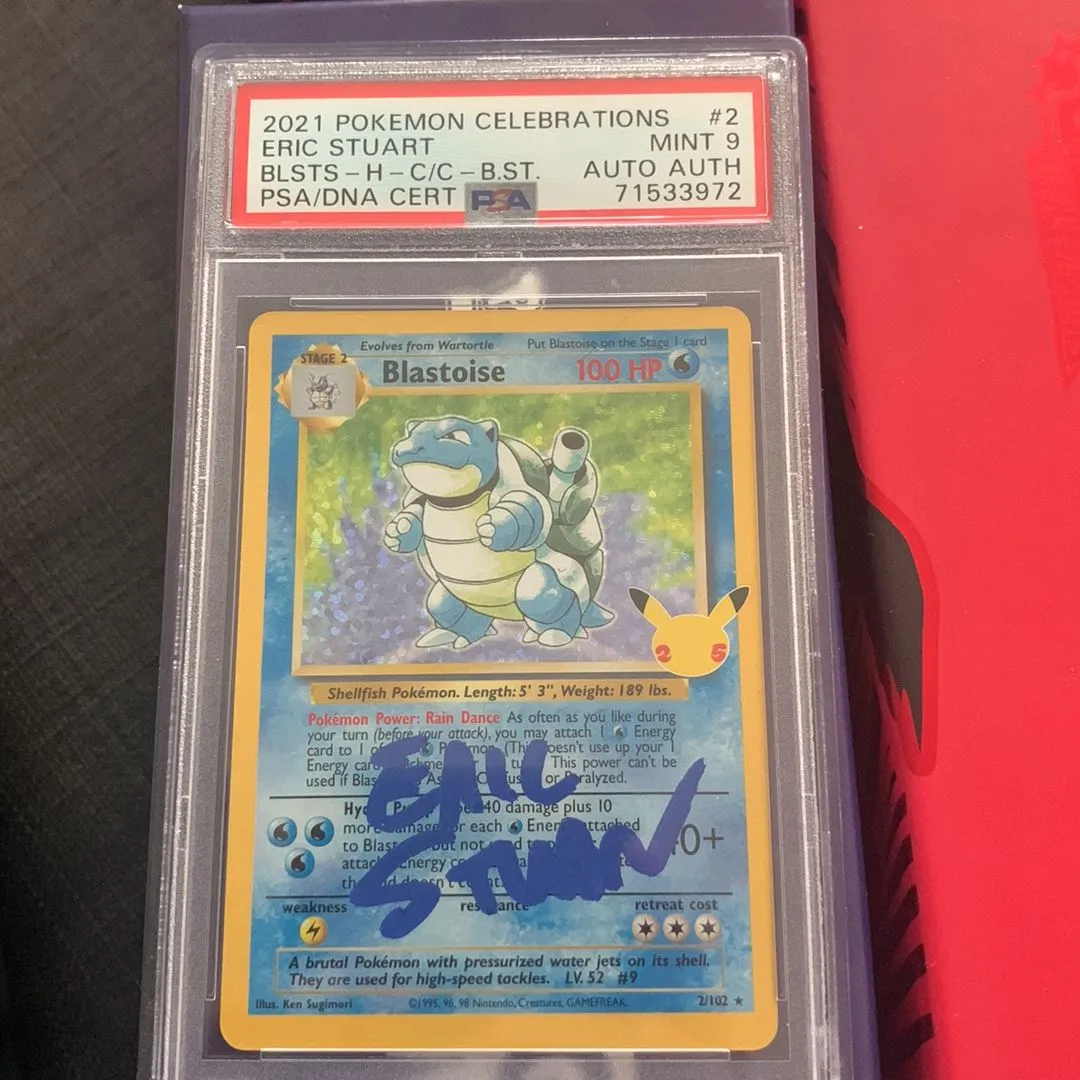 Product image for 2021 Pokemon Celebrations Classic Collection Blastoise-Holo Blsts-H-C/C-B.St. PSA MINT 9