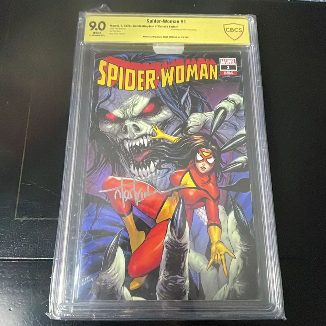 Product image for Spider Woman 1 SIGNED Tyler Kirkham CBCS 9.0