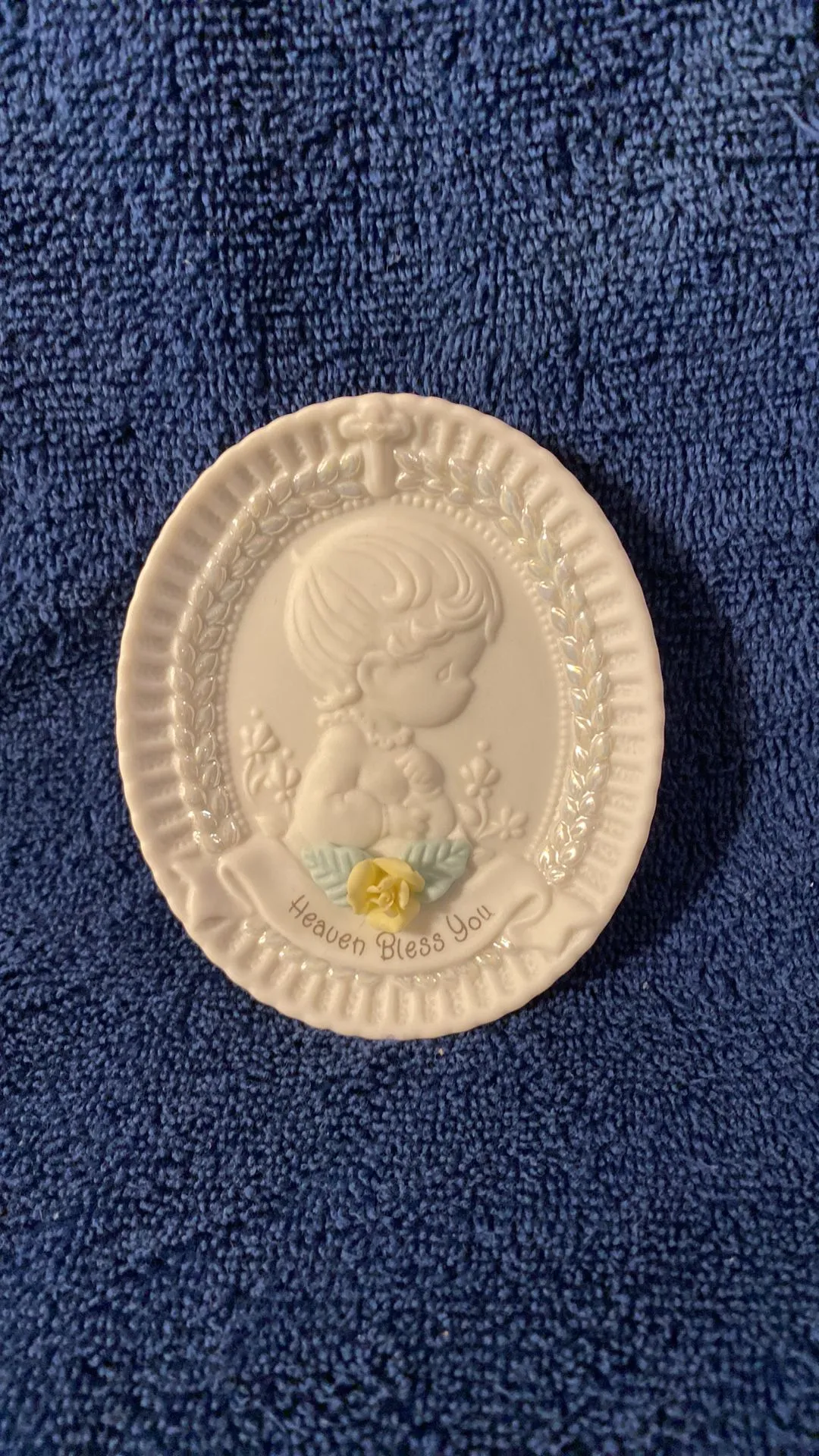 Product image for Precious Moments Christening plaque