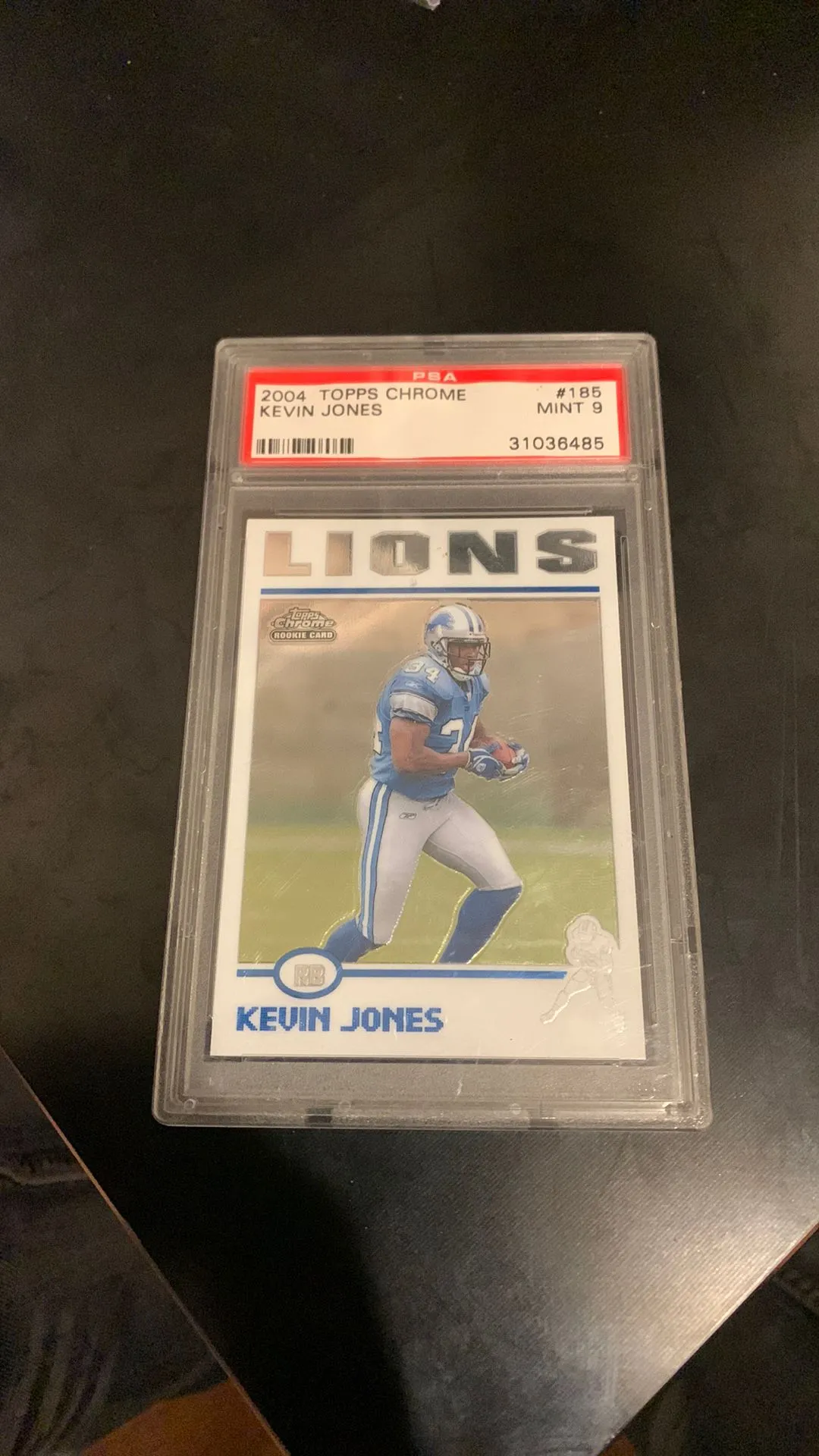 Product image for 2004 Topps Chrome Kevin Jones #185 rookie