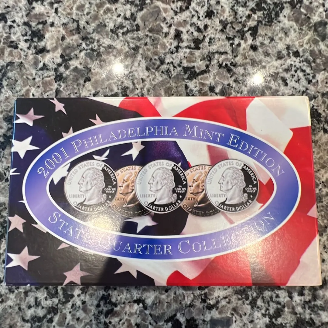 Product image for 2001 Philadelphia mint edition
