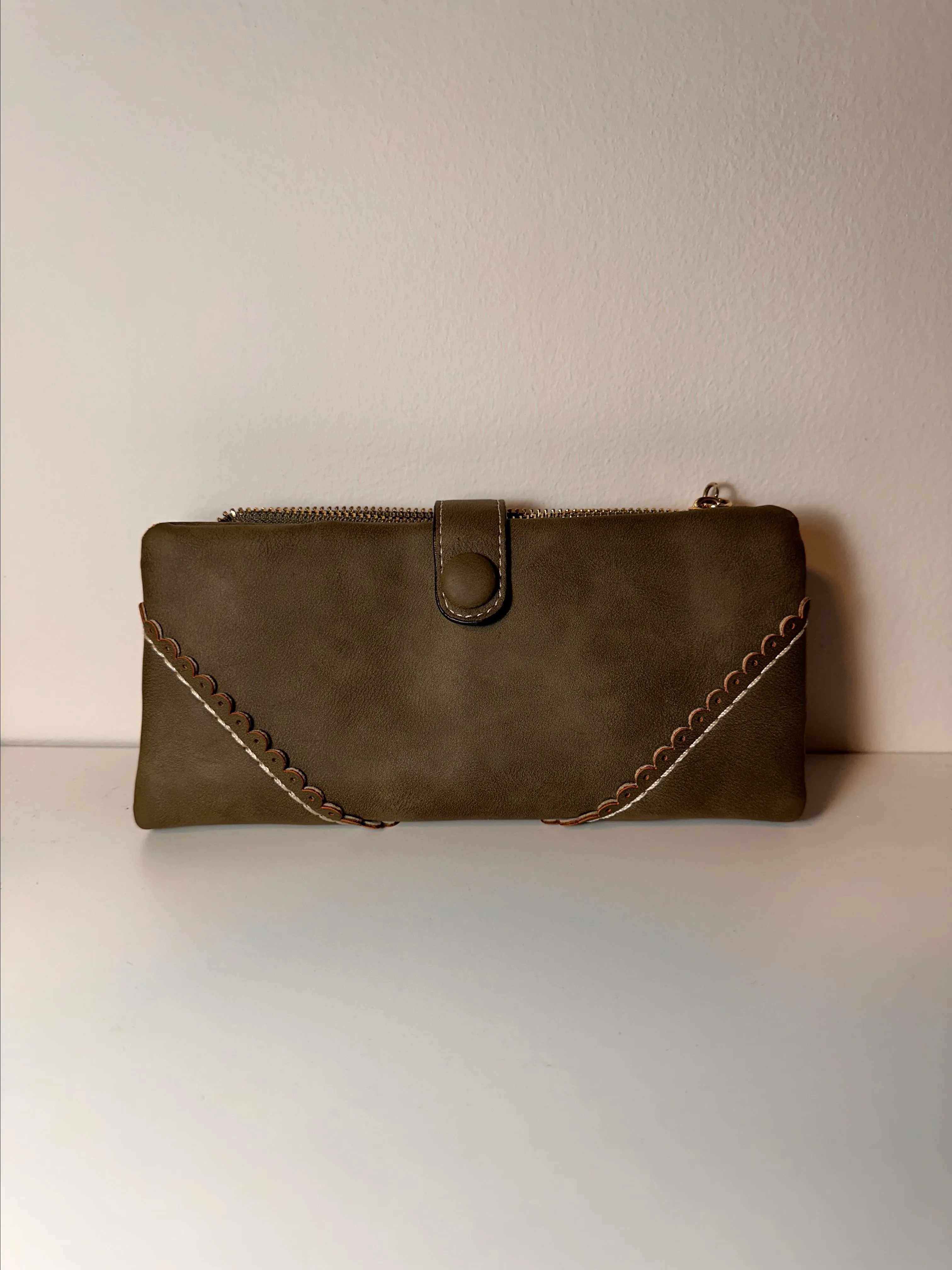 Product image for Olive Green bifold Women's Wallet