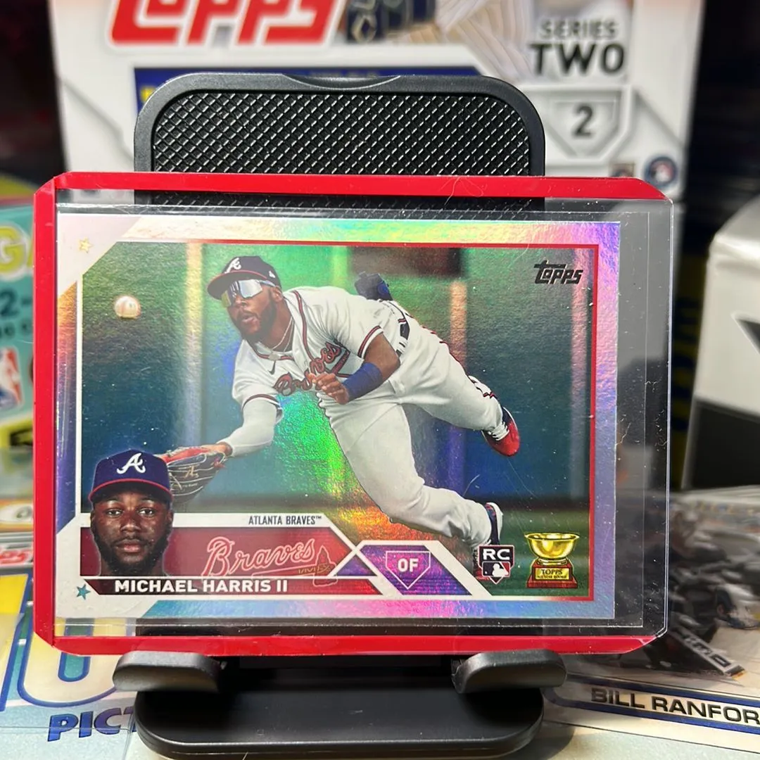 Product image for 2023 Topps Baseball Series 1 Rainbow Foil Michael Harris II RC #226