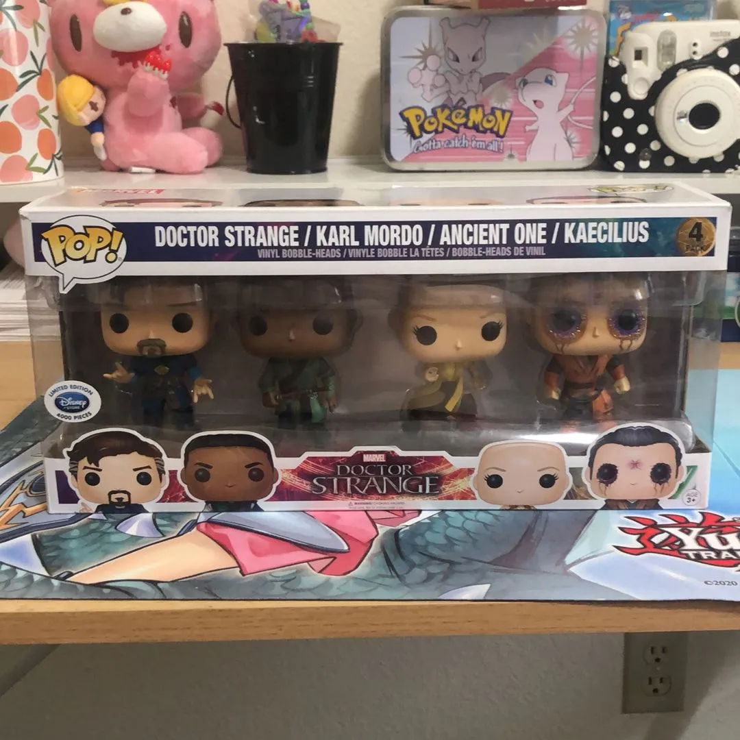 Product image for Doctor Strange, Karl Mordo, Ancient One, & Kaecilius (4-Pack)