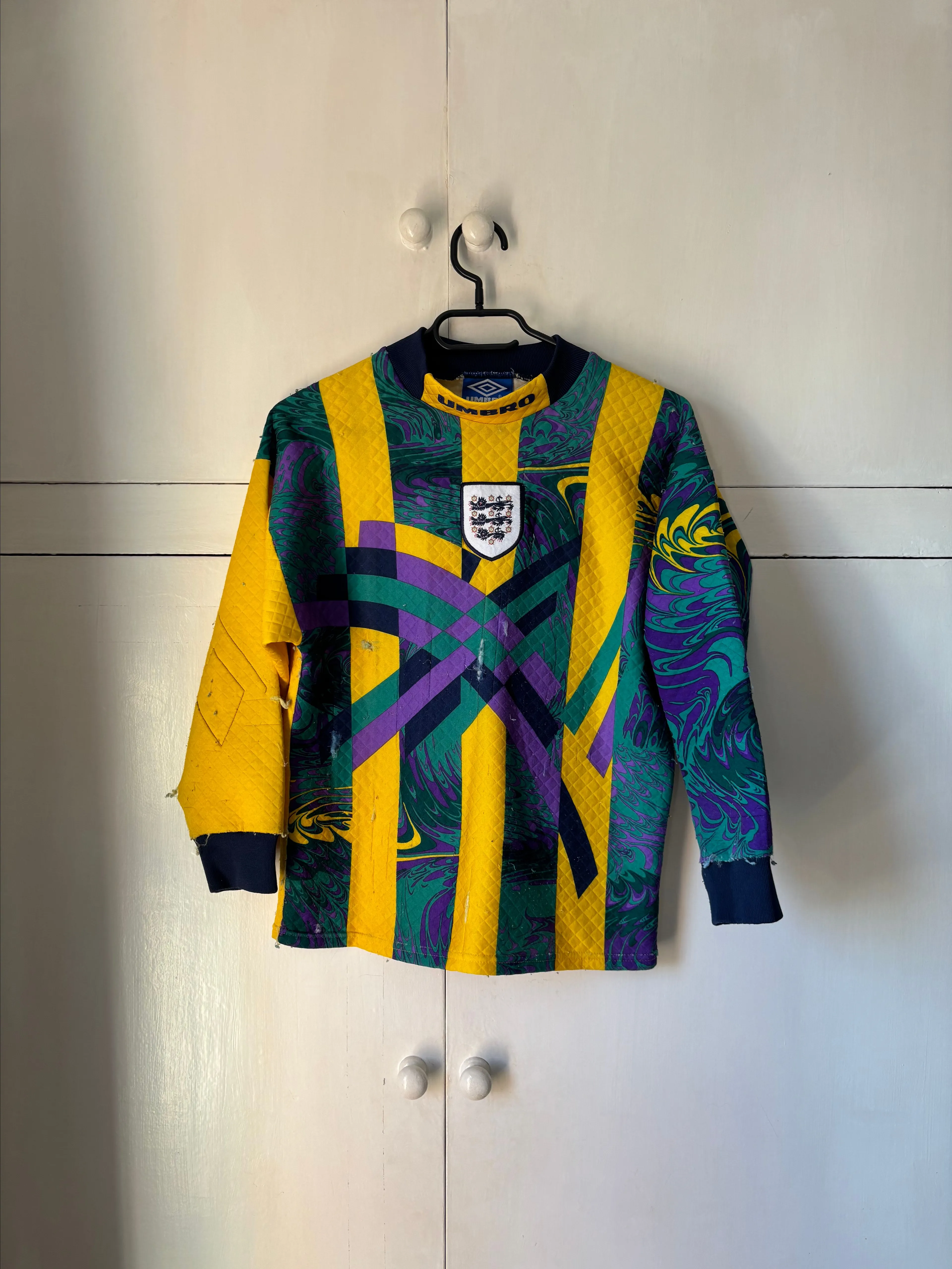 Product image for 1995-96 England GK Shirt (Good) L.Boys