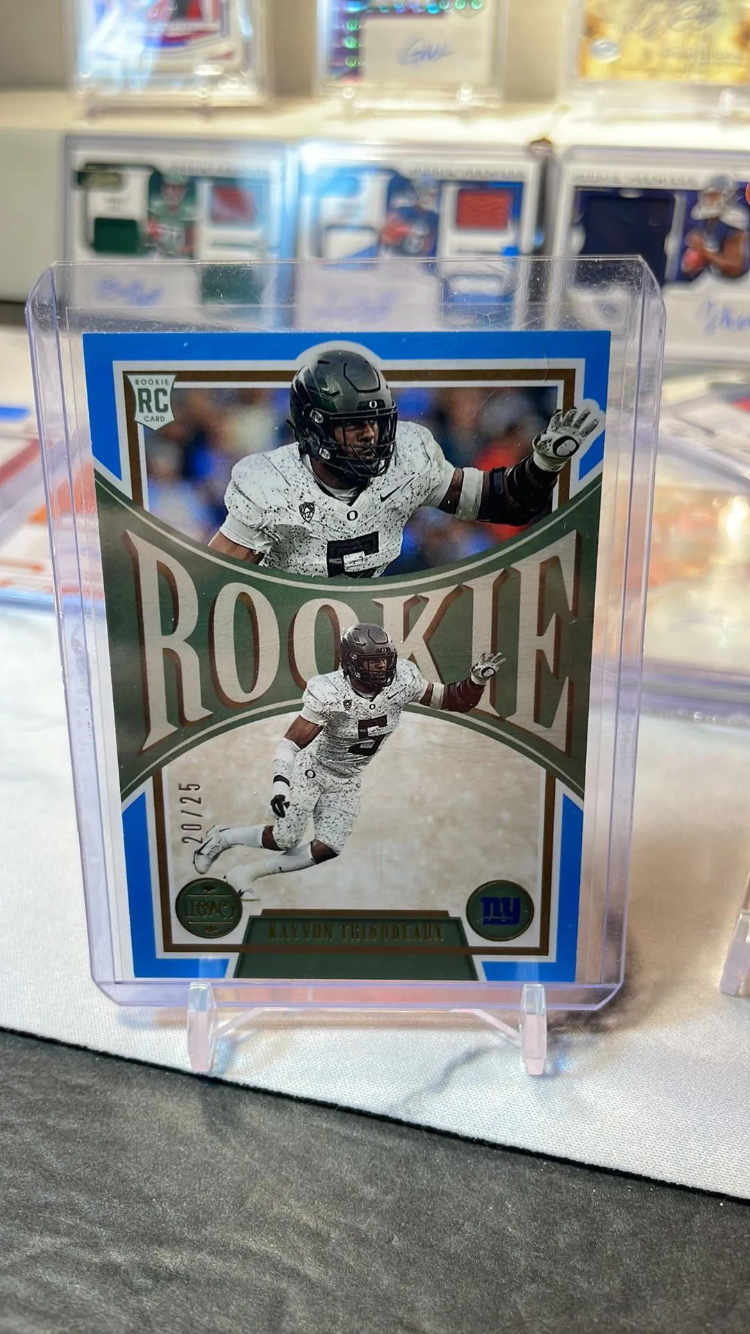 Product image for Kayvon Thibodeaux Legacy Rookie /25 Giants