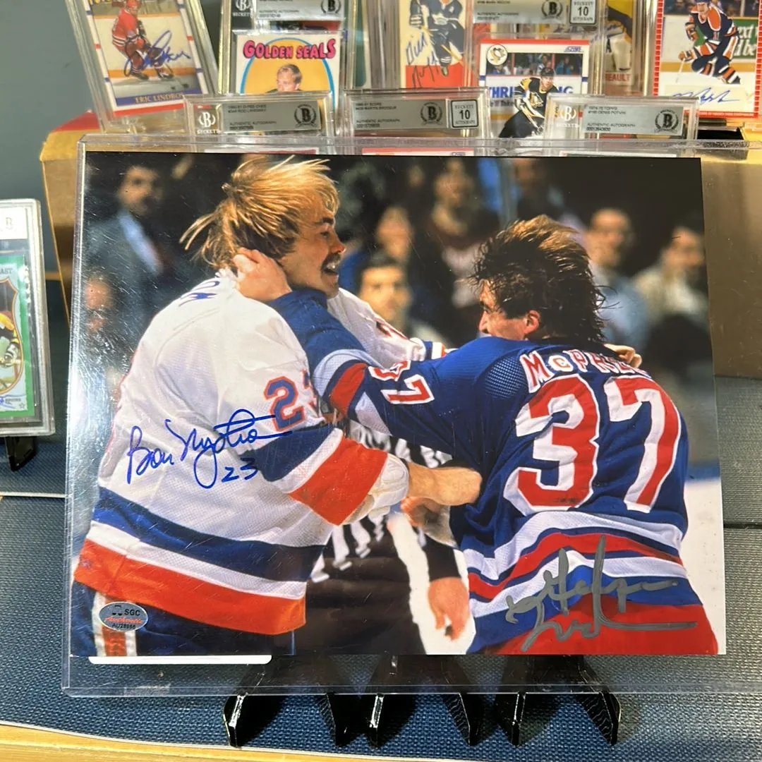 Product image for B. Nystrom & McPhee dual signed 8x10