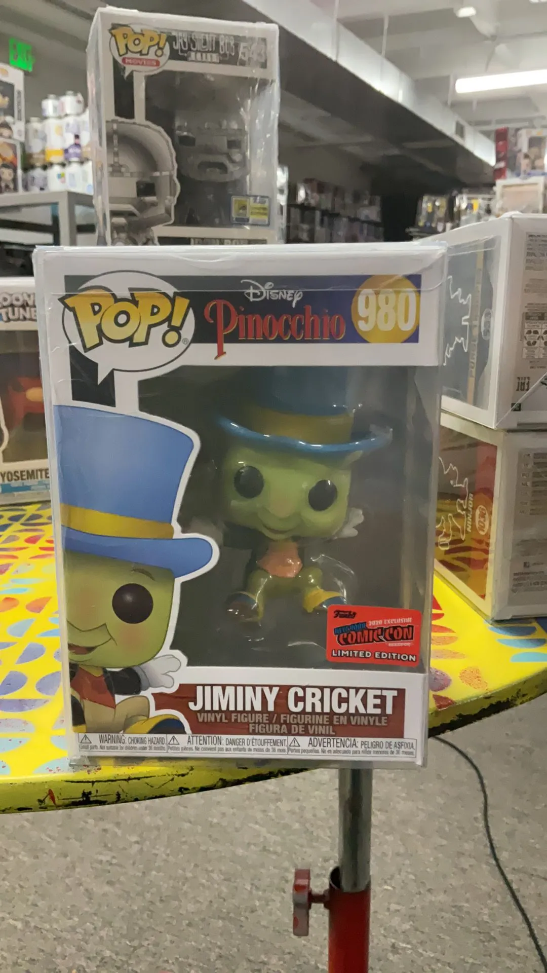 Product image for NYCC 2020 Pinocchio  #980 Jiminy Cricket