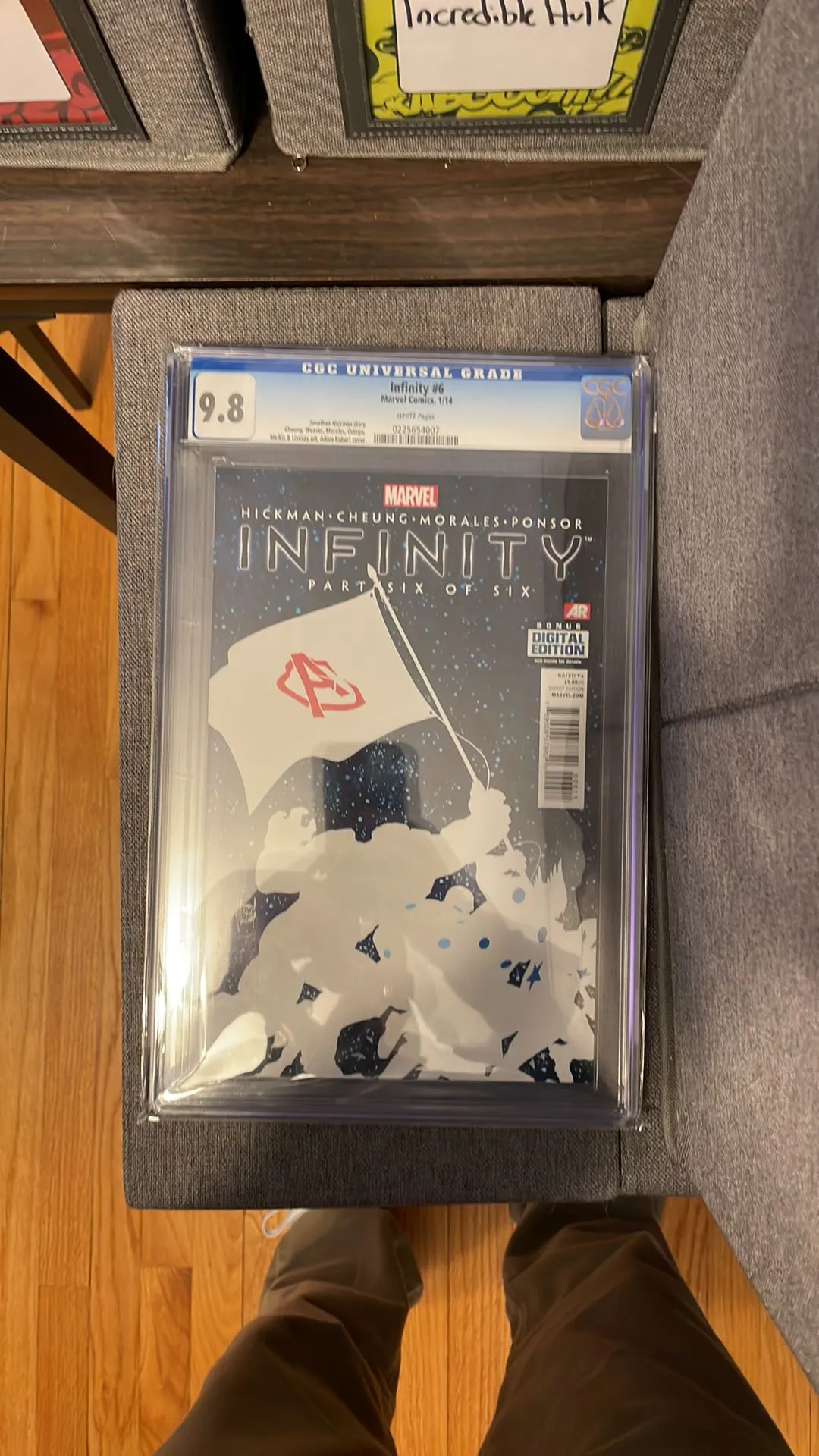 Product image for Infinity #6 (of 6) Jan 2014 CGC 9.8 White Pages
