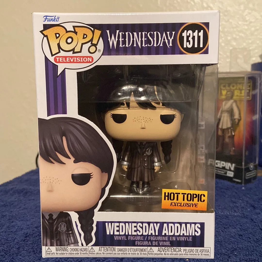 Product image for Wednesday Addams in School Uniform (Metallic)
