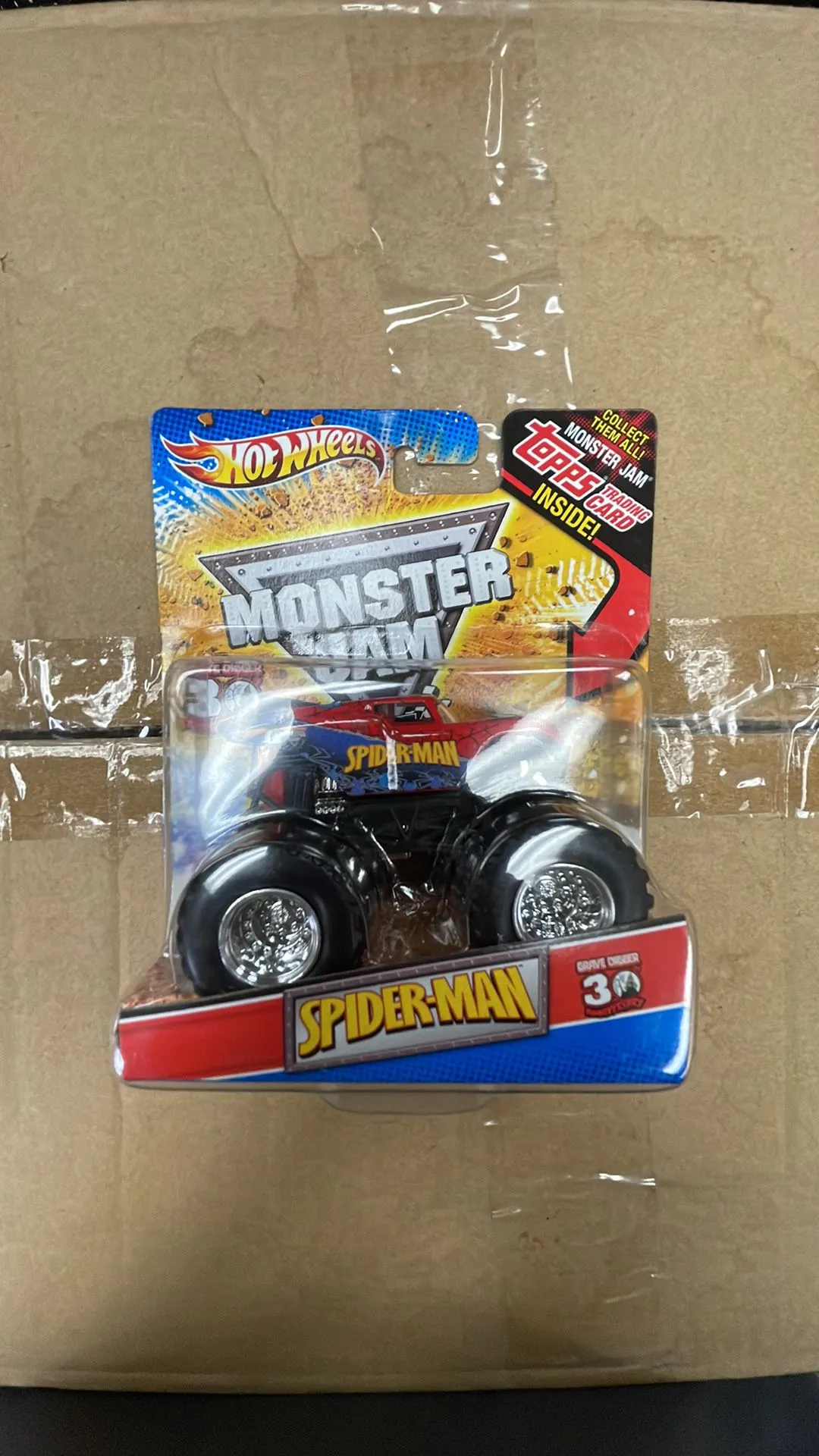 Product image for 2010 hot wheels monster jam Spider-Man grave digger