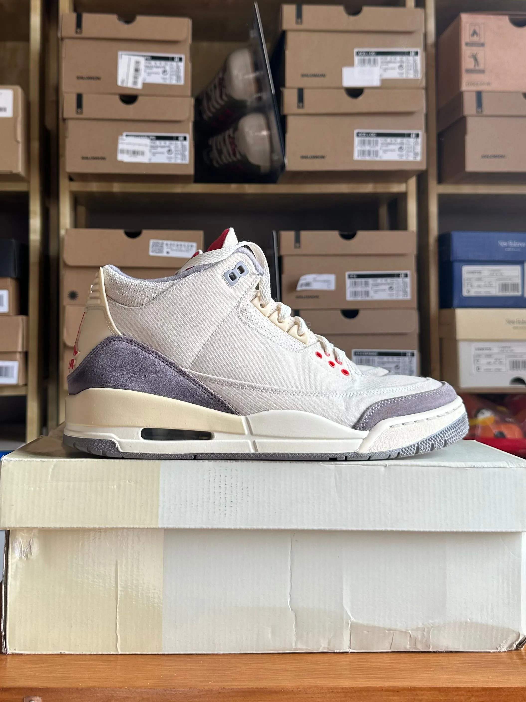 Product image for Preloved Air Jordan 3 - Muslin (UK 8)