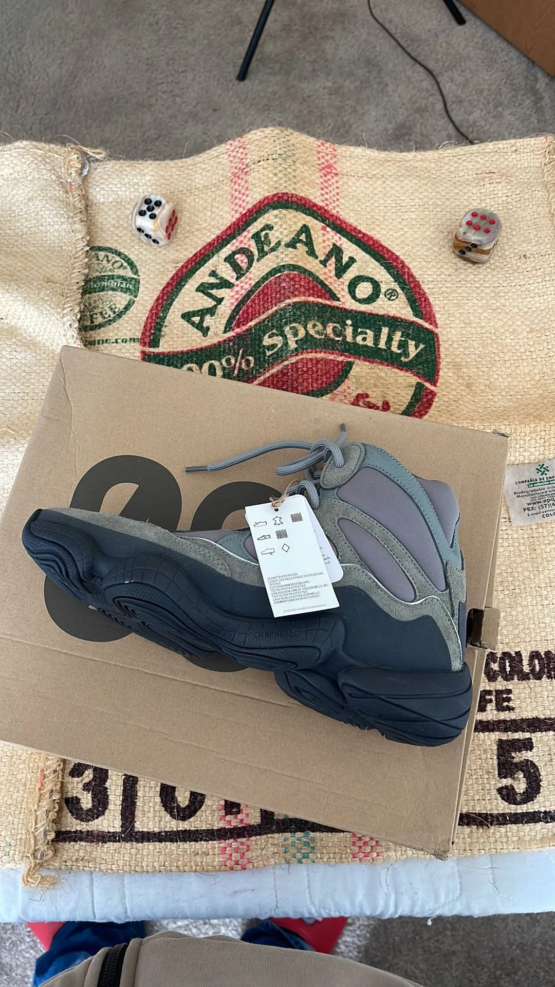 Product image for Yeezy 500 Mist Slate sz 10.5