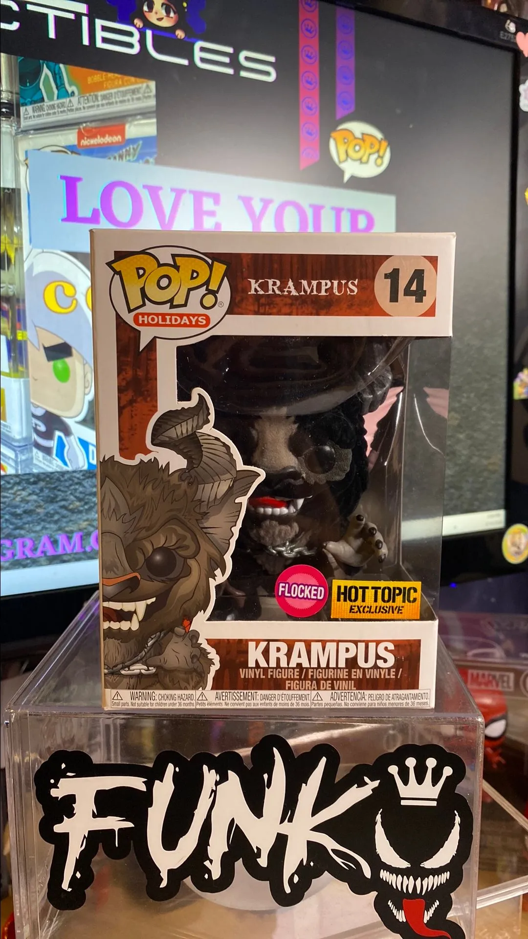 Product image for Krampus Flocked