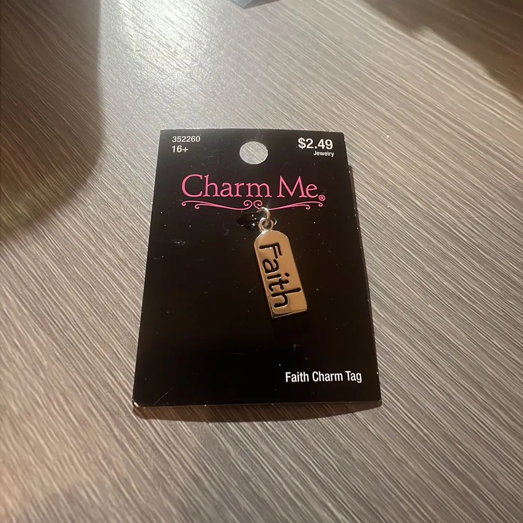 Product image for Faith Charm Tag