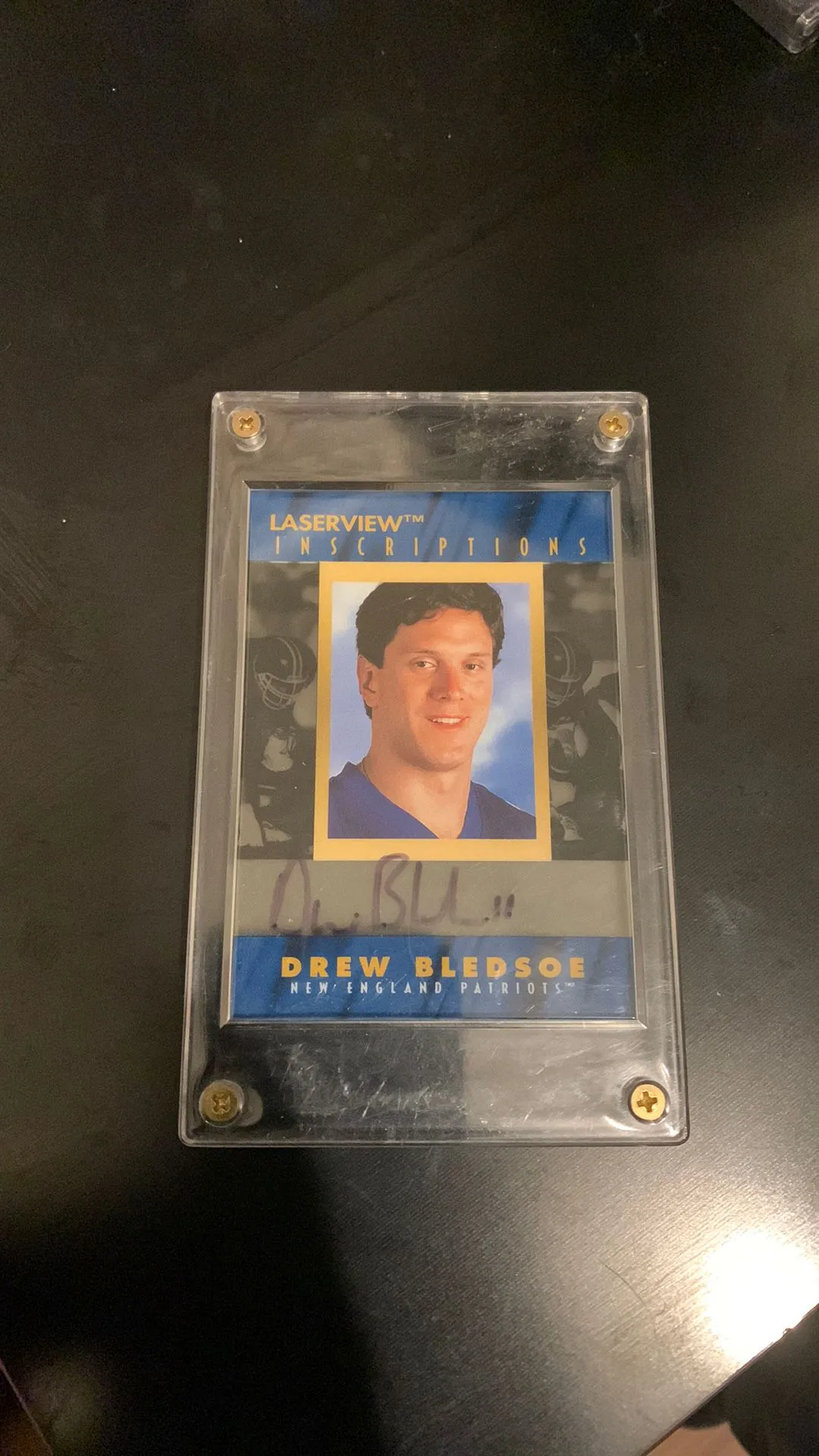 Product image for 1996 Laserview inscriptions Drew Bledsoe