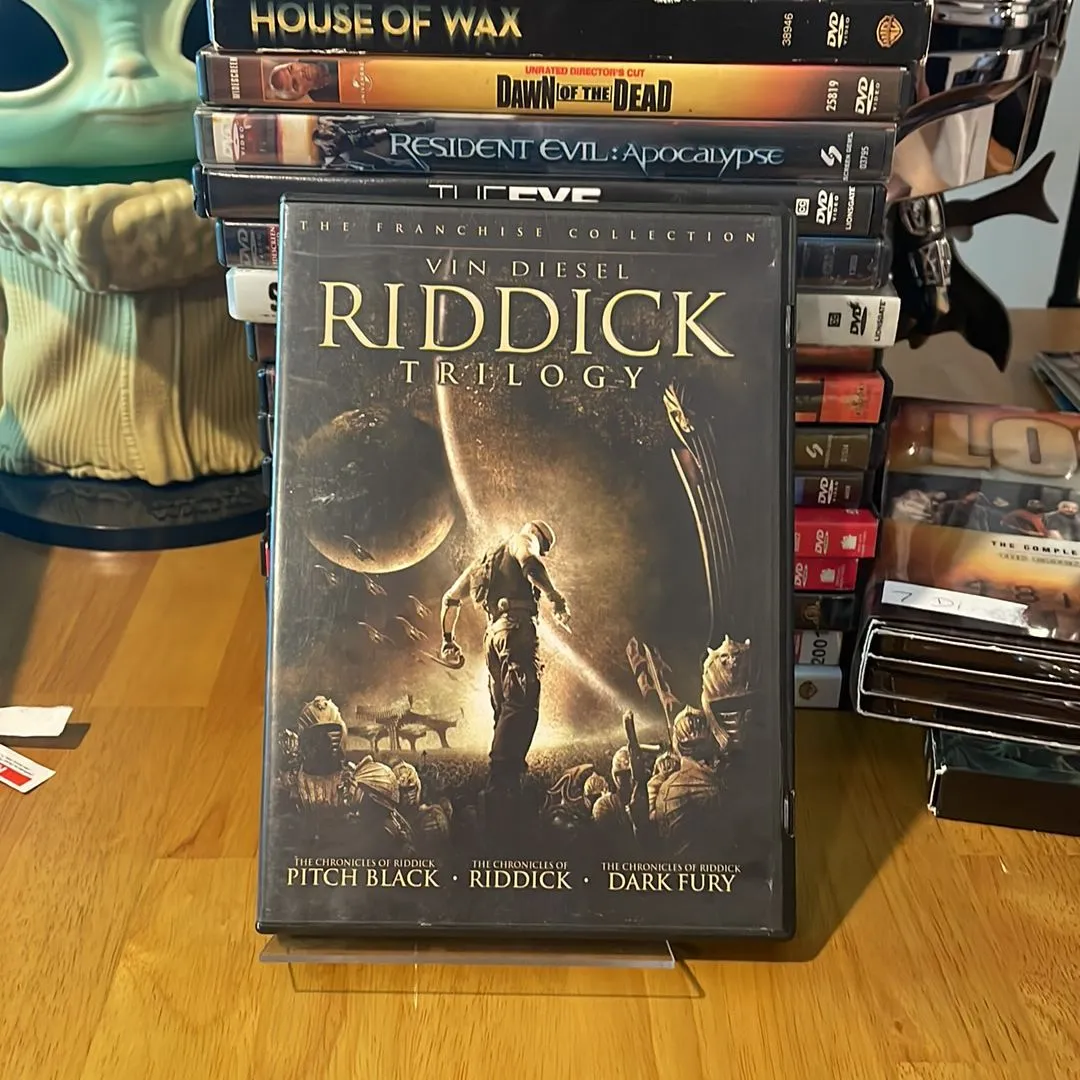 Product image for Vin Diesel Riddick Trilogy Dvd Used