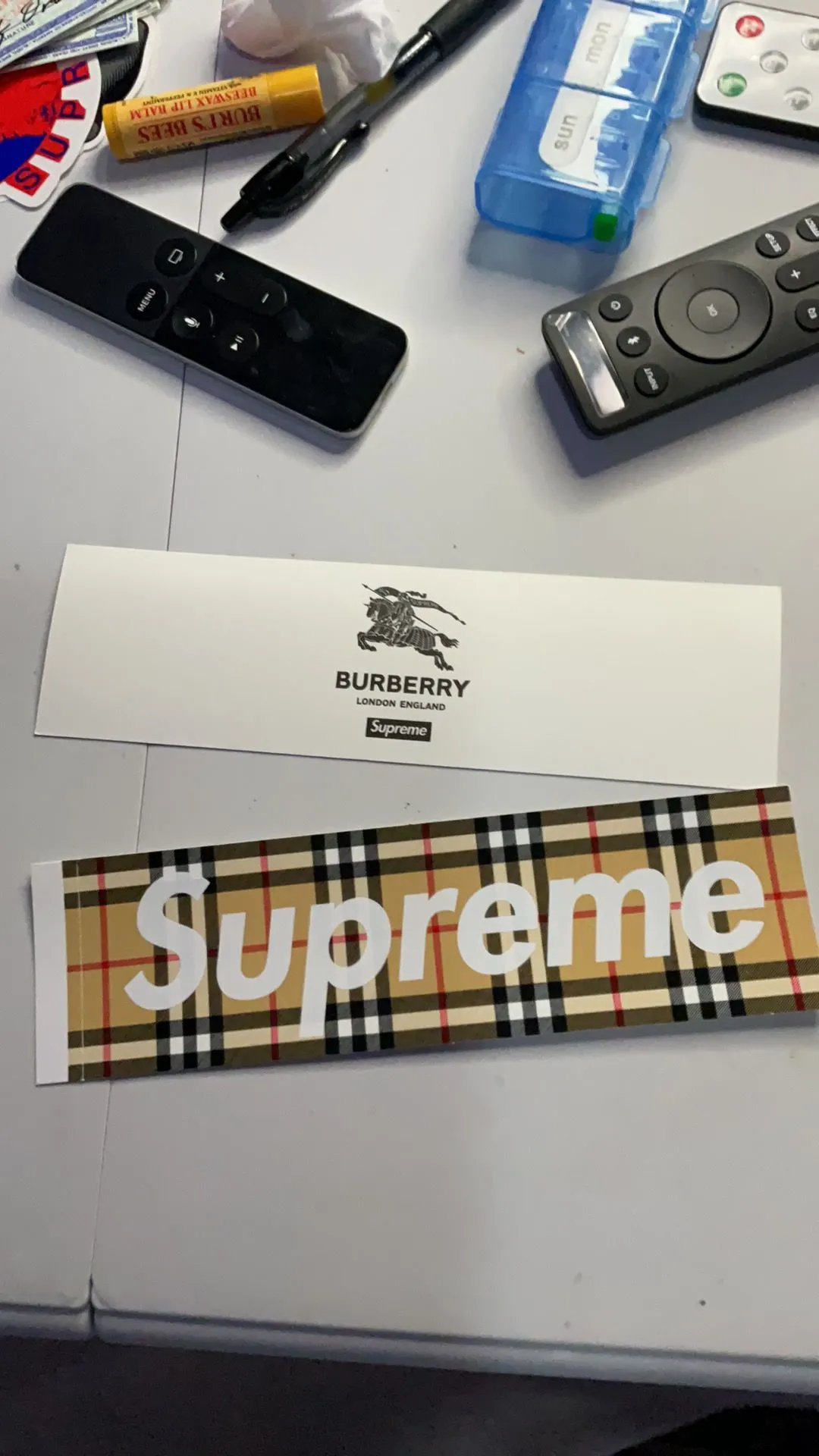 Product image for Burberry supreme #1