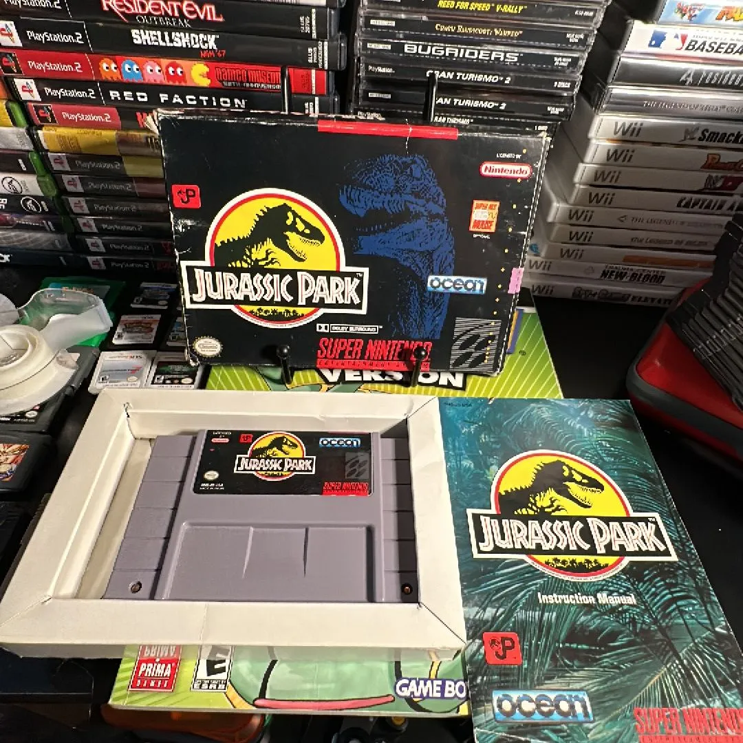 Product image for Jurassic park snes