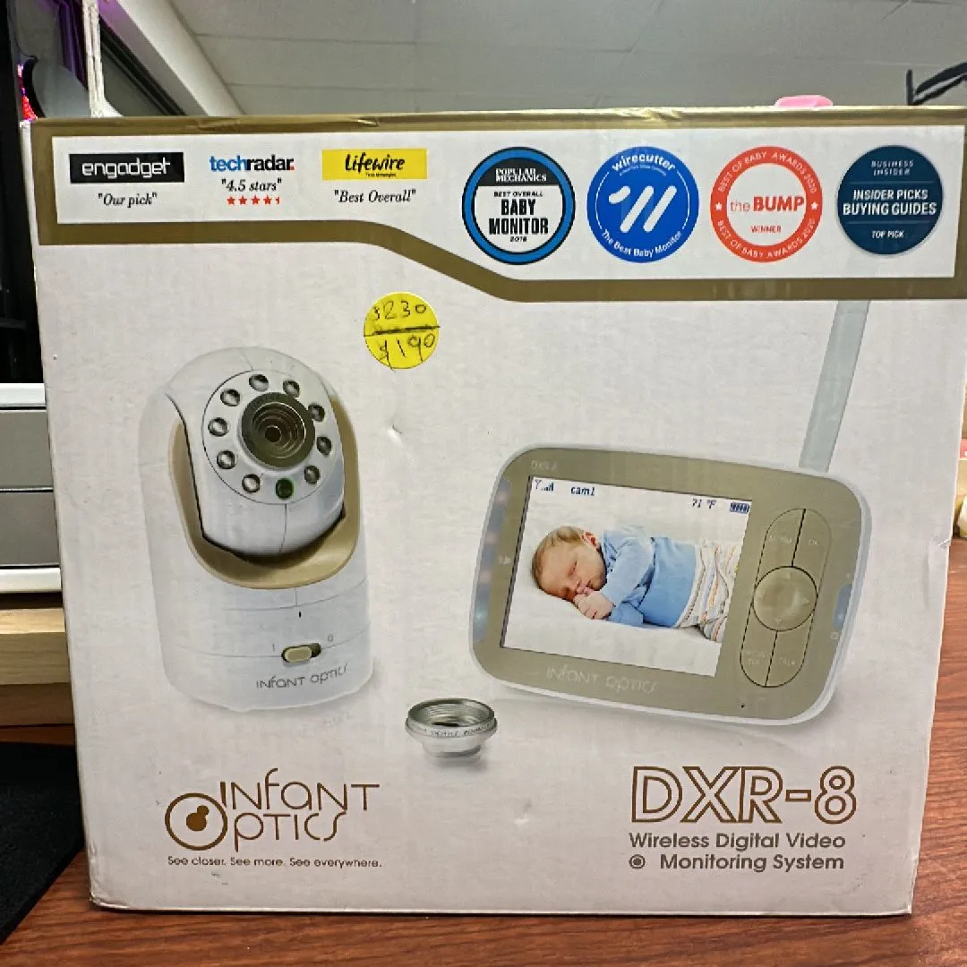 Product image for DXR-8 wireless digital video monitoring system