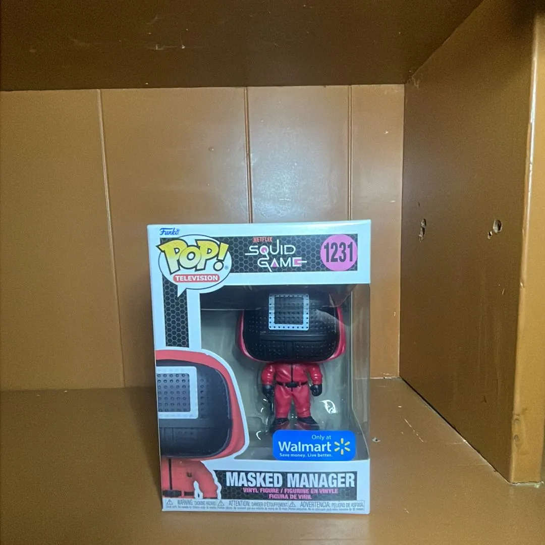 Product image for Masked Manager Funko Pop! #1231 (Walmart Exclusive)