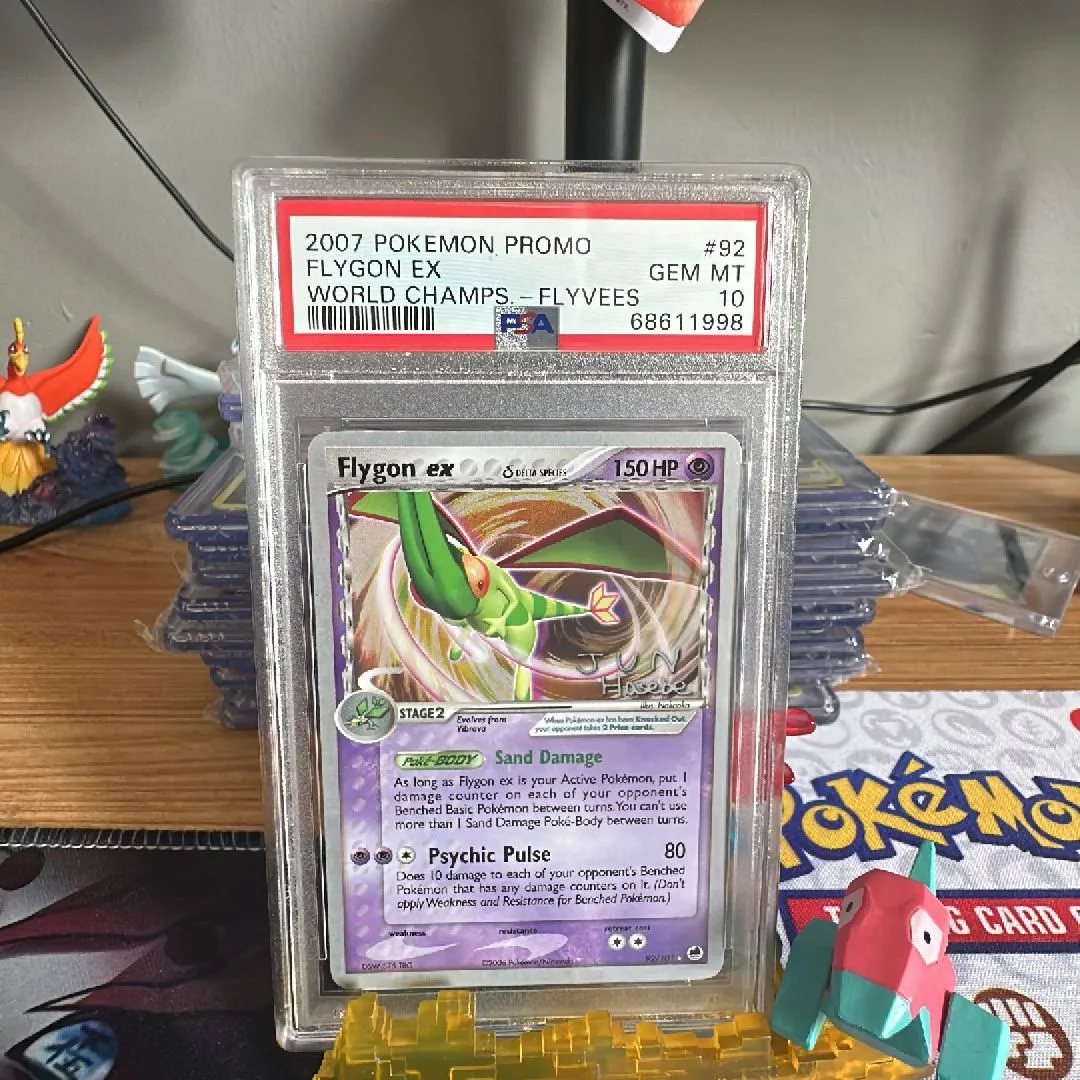 Product image for Pokémon Flygon Ex 92/101 World Championship PSA 10 WORLD CHAMPIONSHIP 2007