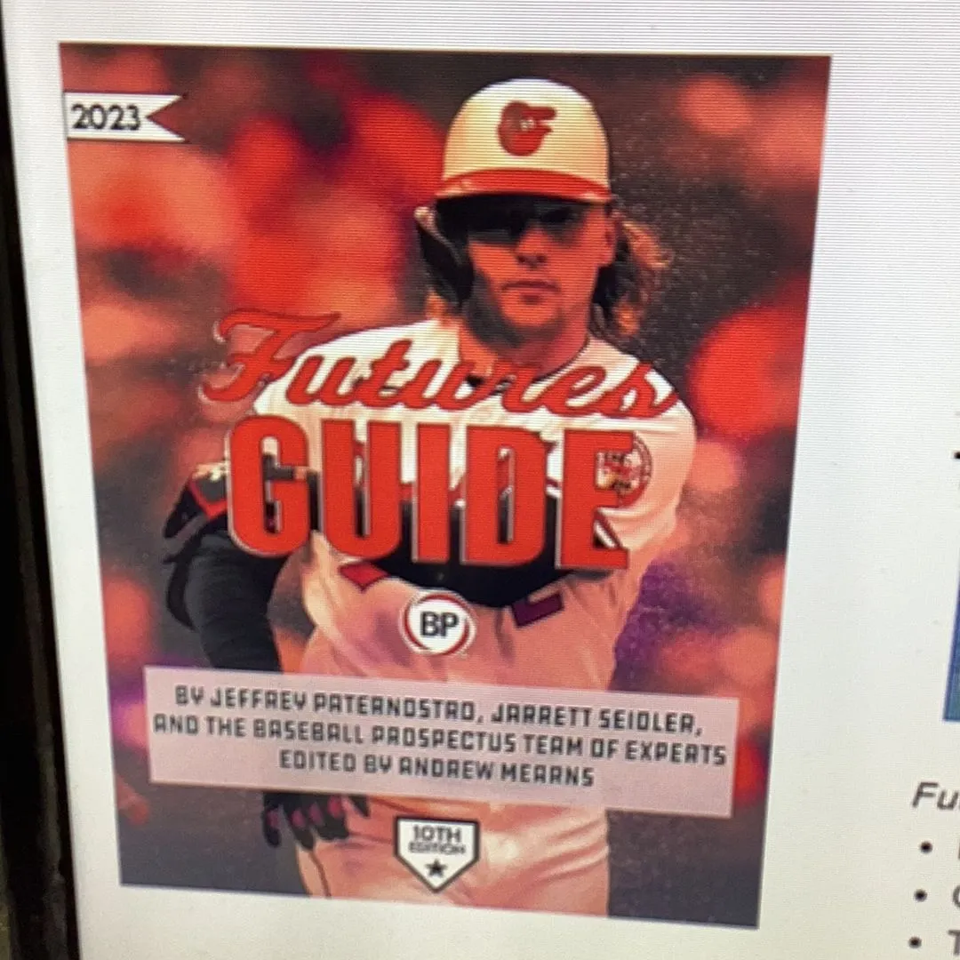 Product image for 2023 baseball futures guide #2