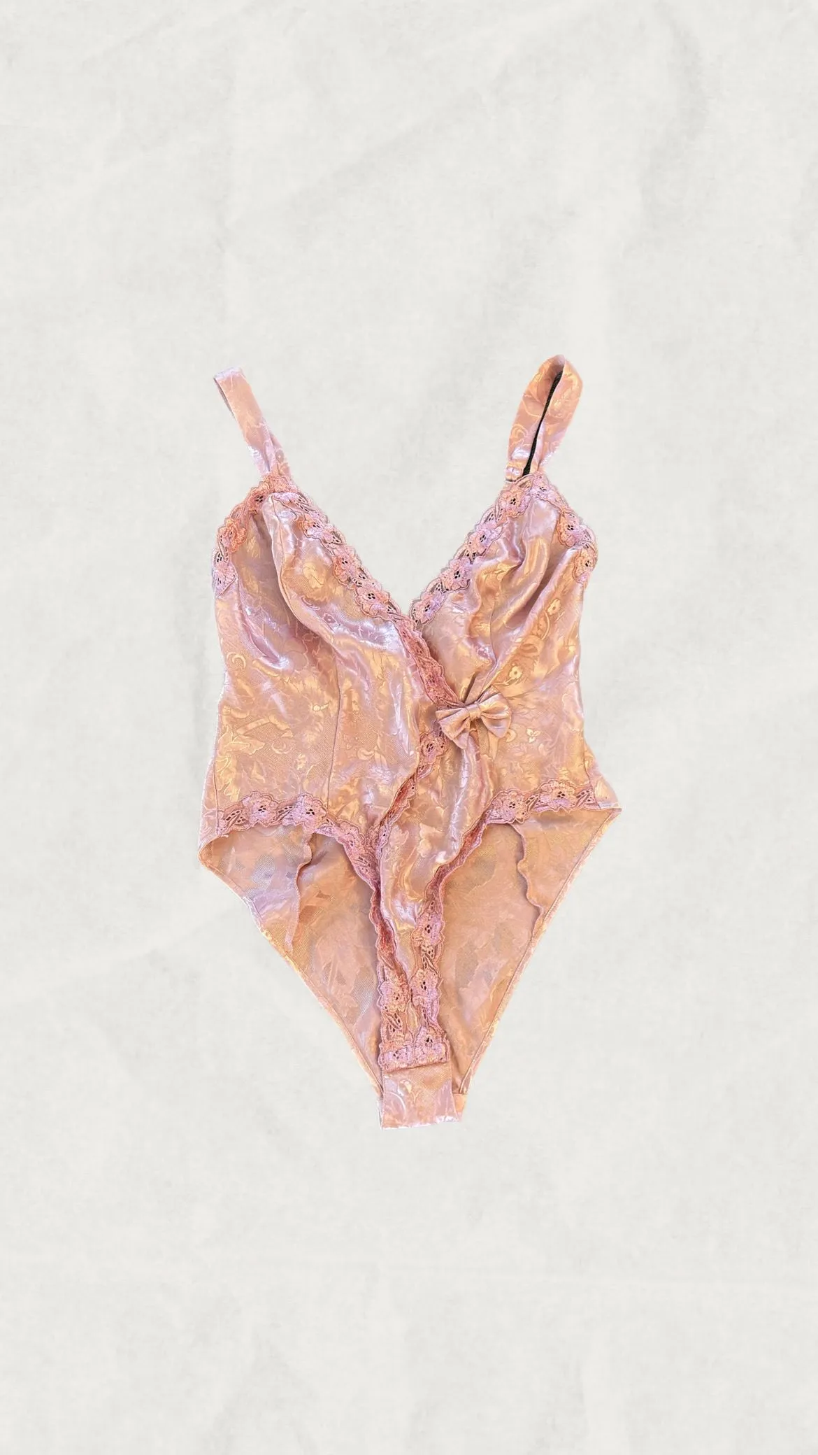 Product image for Vintage Gold Label Victorias Secret lace bodysuit