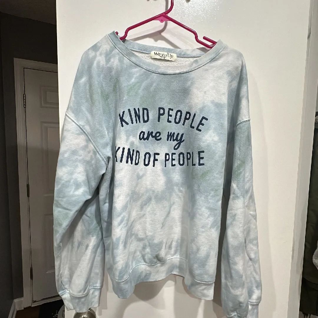Product image for Crew neck tie dye