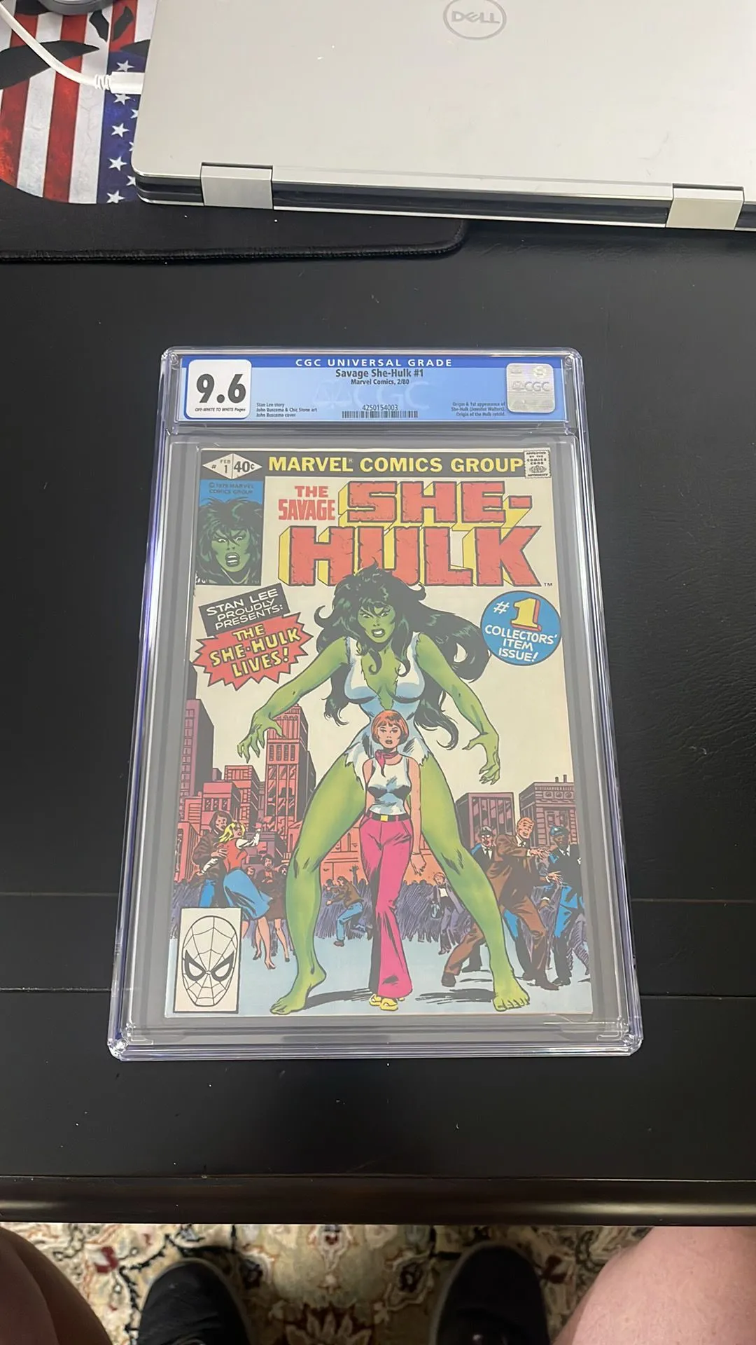 Product image for Savage She-Hulk 1  CGC 9.6 1980