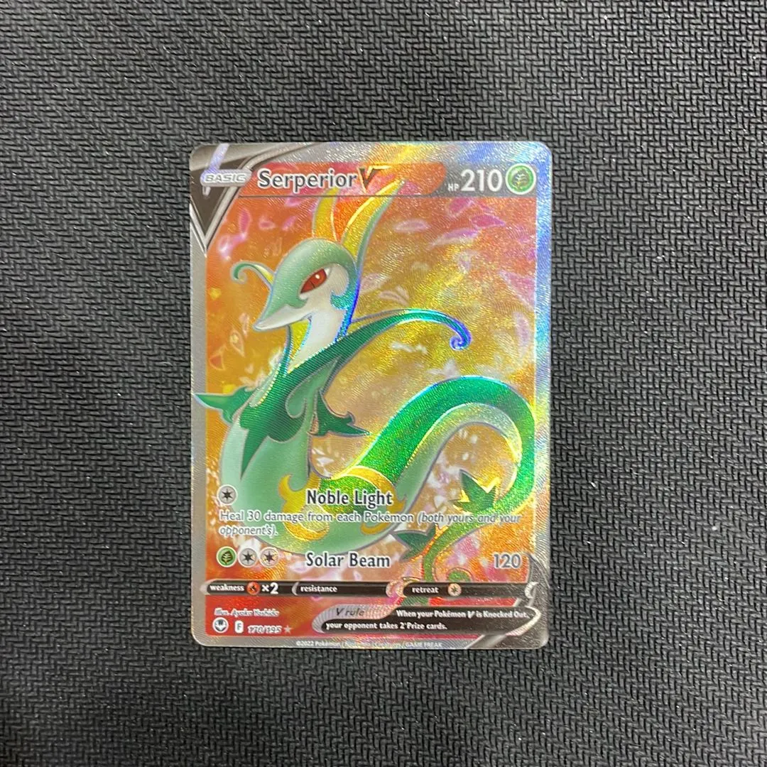 Serperior V 170/195 Silver Tempest Sword And Shield DISCOUNTED SHIPPING PLS  READ DESCRIPTION  Whatnot: Shop, Sell, Connect