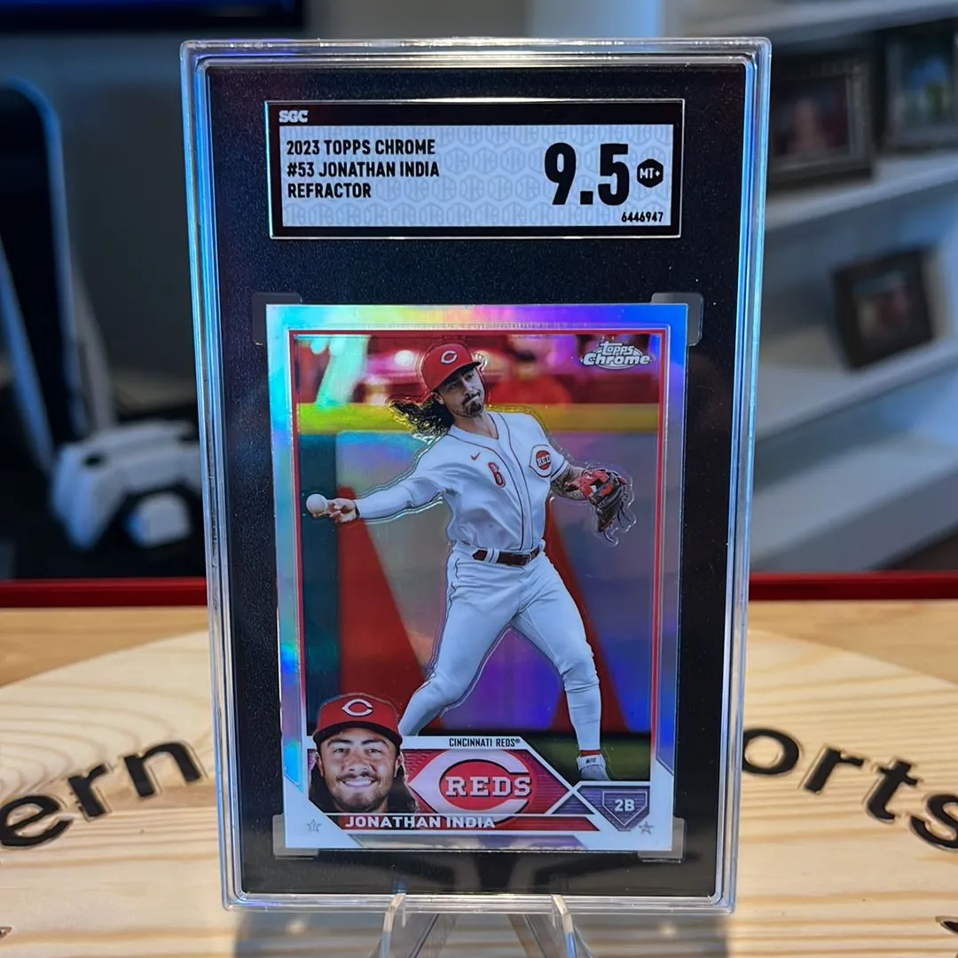 Product image for 2023 Topps Chrome Refractor Jonathan India