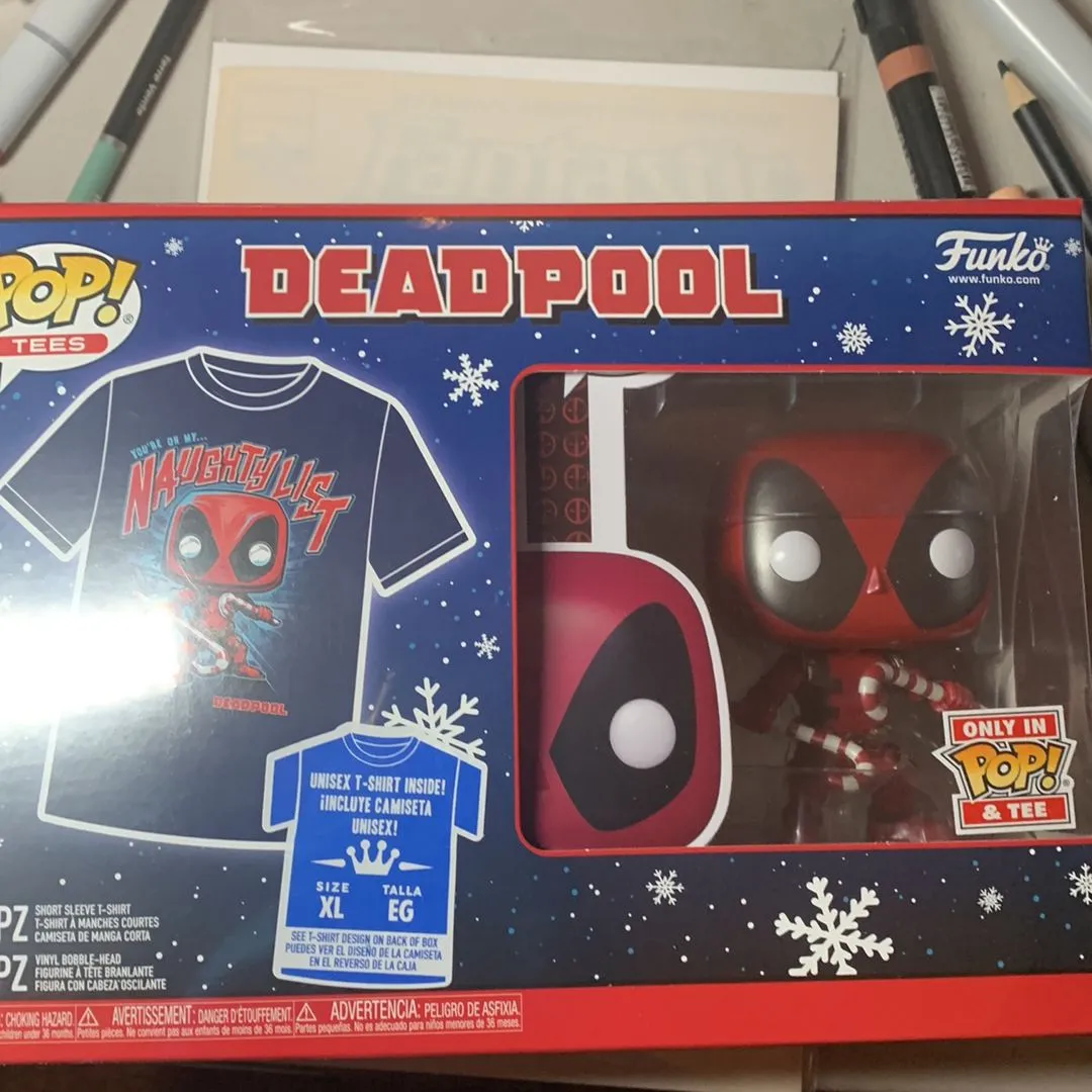 Product image for Deadpool (With Candy Canes)