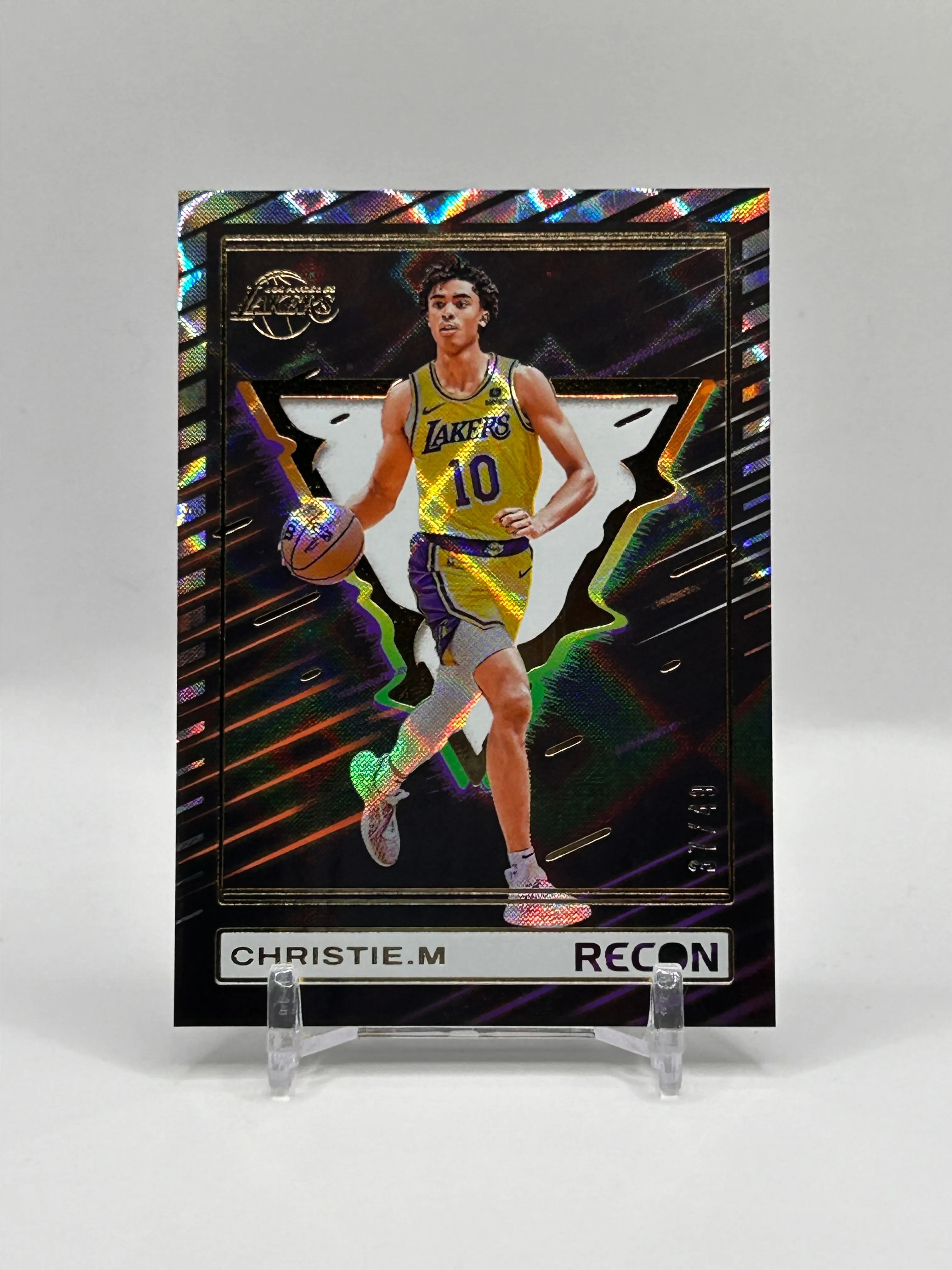 Product image for 2023-24 Recon Basketball • Max Christie Effect Holo Foil /49