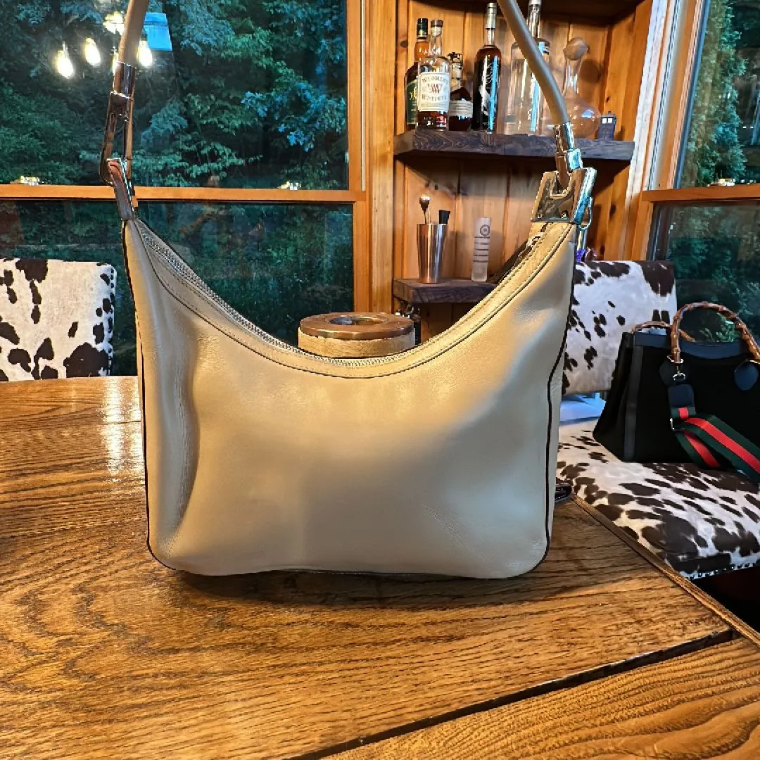 Product image for Gucci Tan Leather Hobo Shoulder Bag