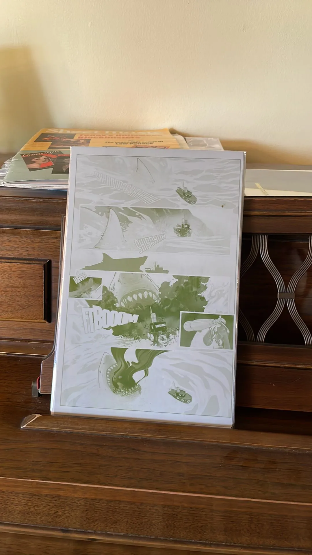 Product image for Black Demon Tales 1/1 Printer Plate scout comics shark
