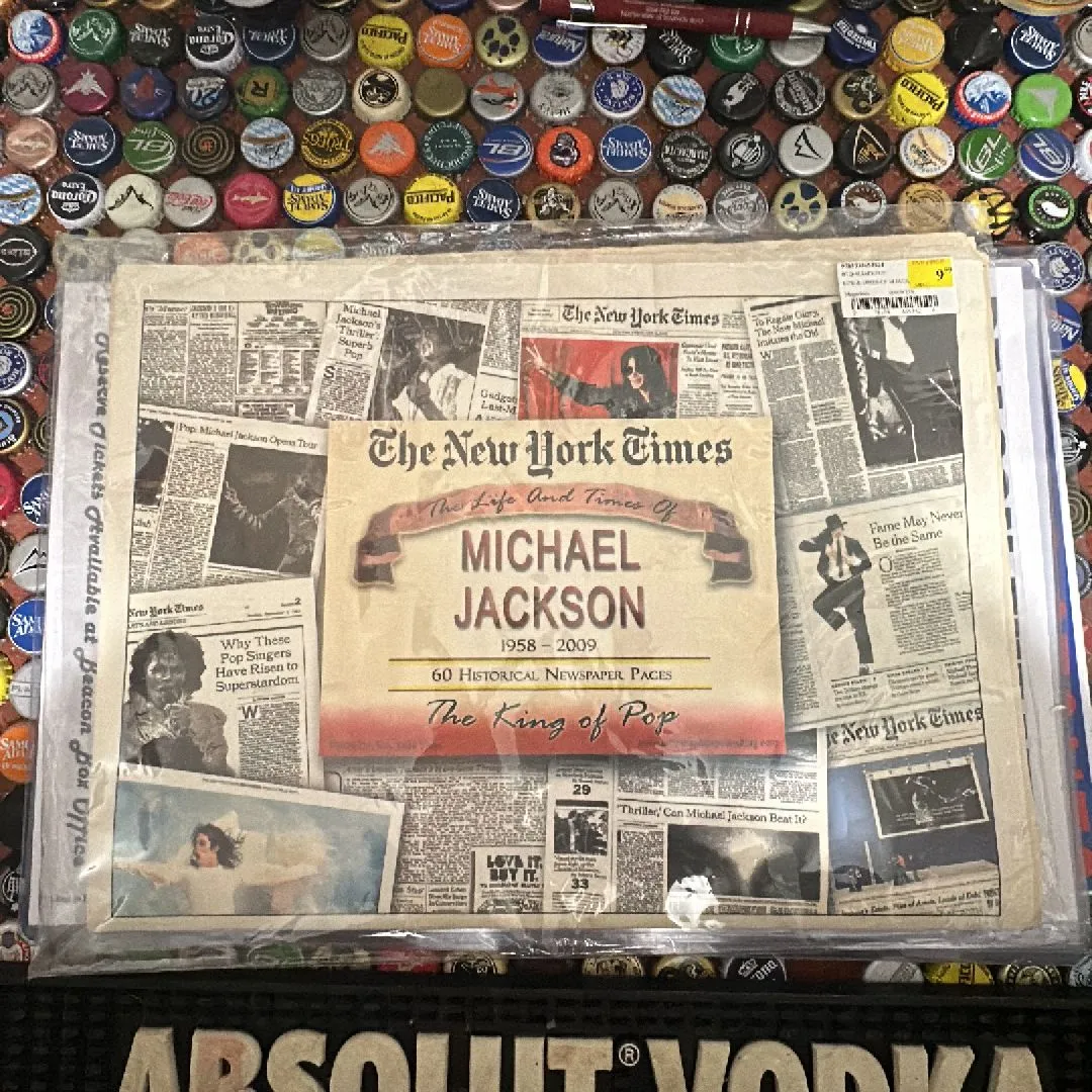 Product image for Michael Jackson NYT Special Edition