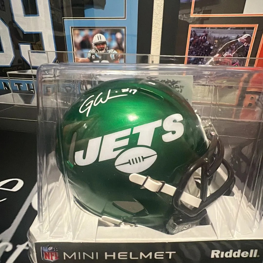 Product image for Garrett Wilson mini helmet