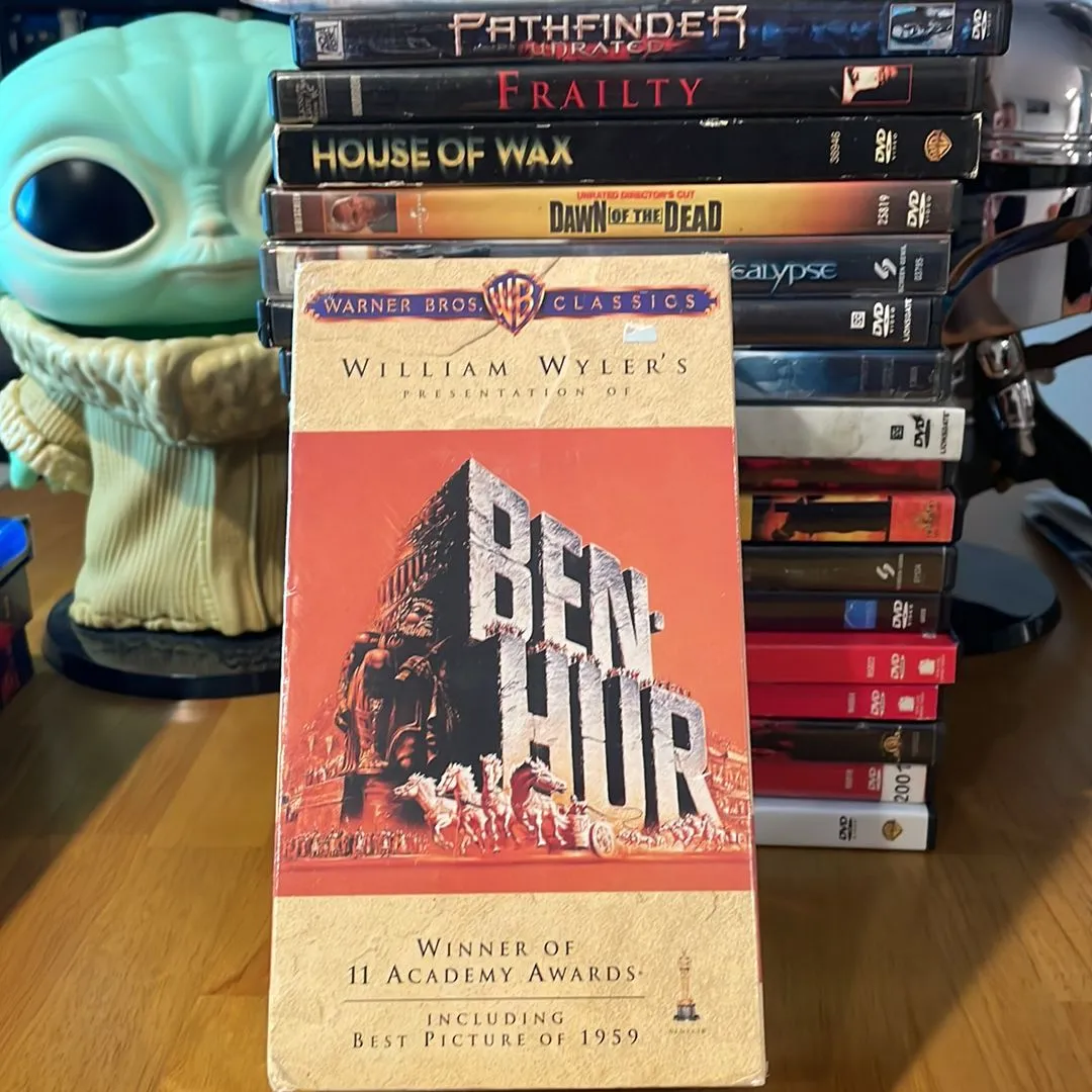 Product image for Ben- Hur Sealed 2 Vhs Brand New