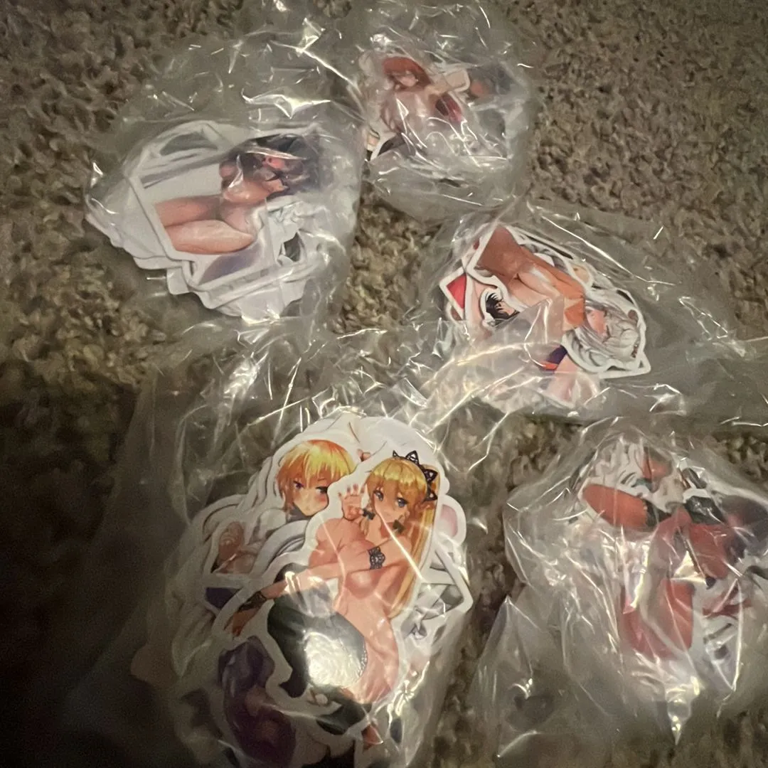 Product image for Anime and comic sticker packs of 20 sexy ladies