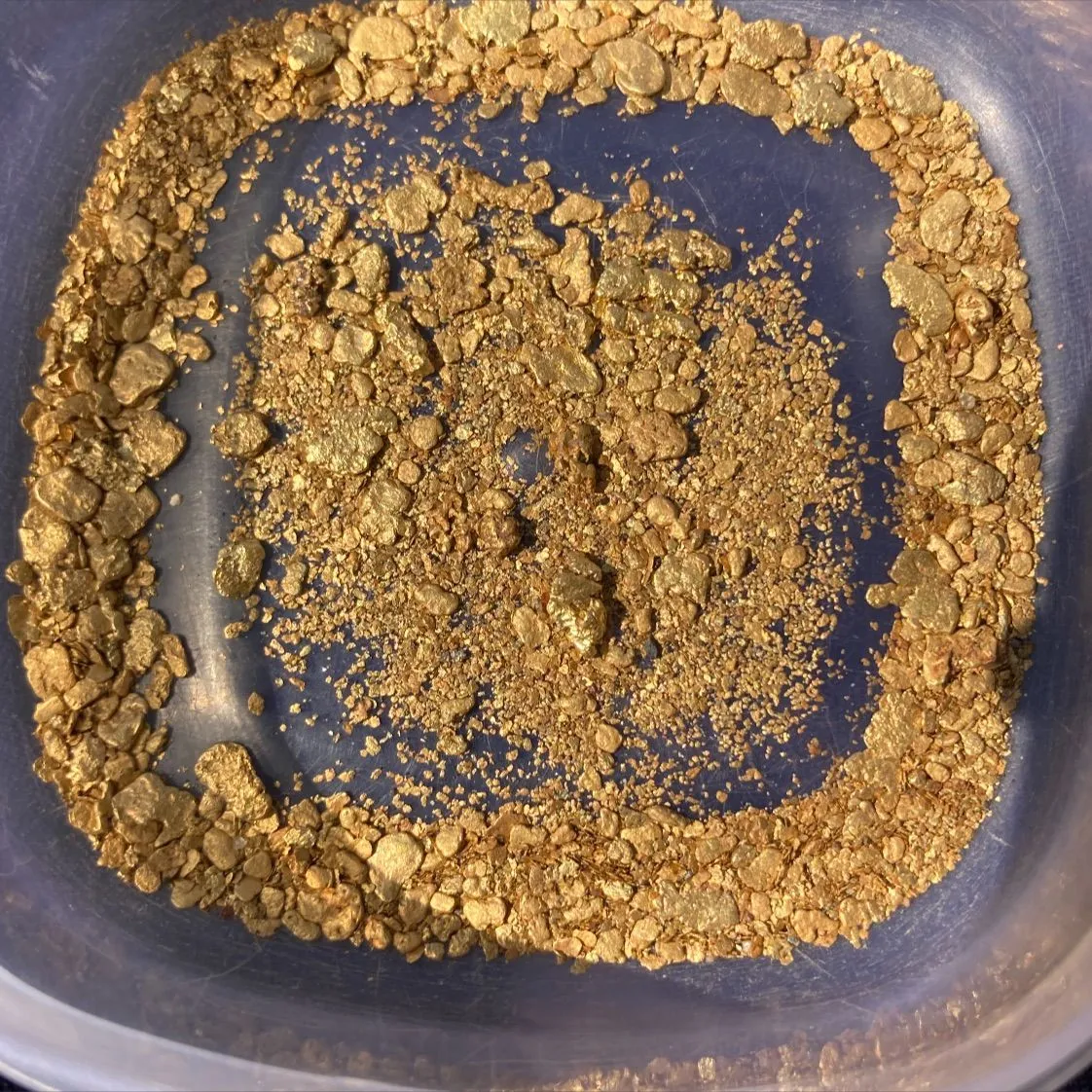 Product image for Gold paydirt with Alaska gold