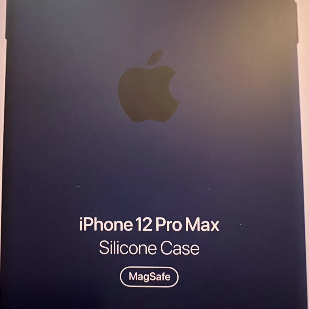 Product image for Apple licensed iPhone 12 Pro Max silicone case