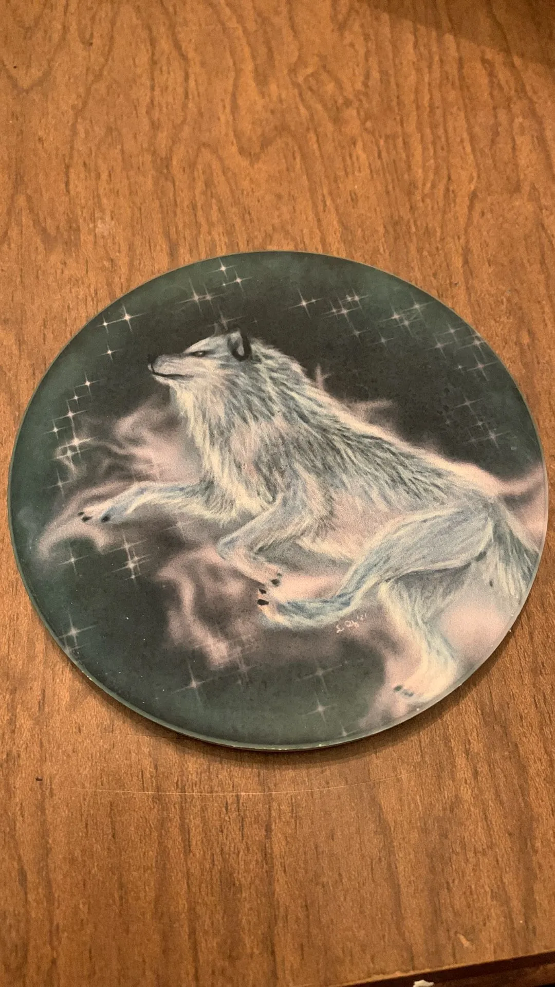 Product image for “Spirit Wolf” Coaster