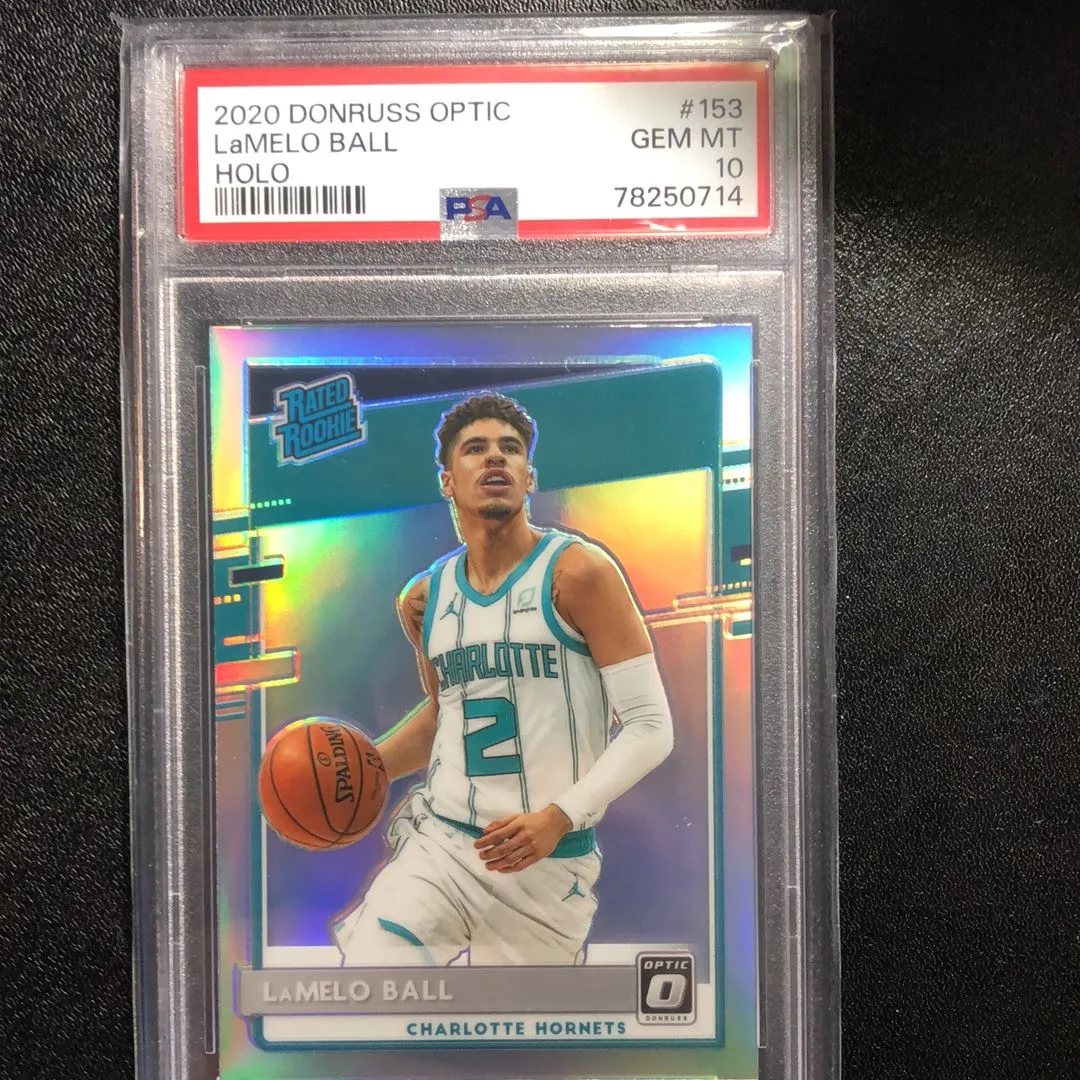 Product image for 2019 Topps Chrome Freddie Freeman 87 Orange Wave Refractor PSA GEM MT 10
