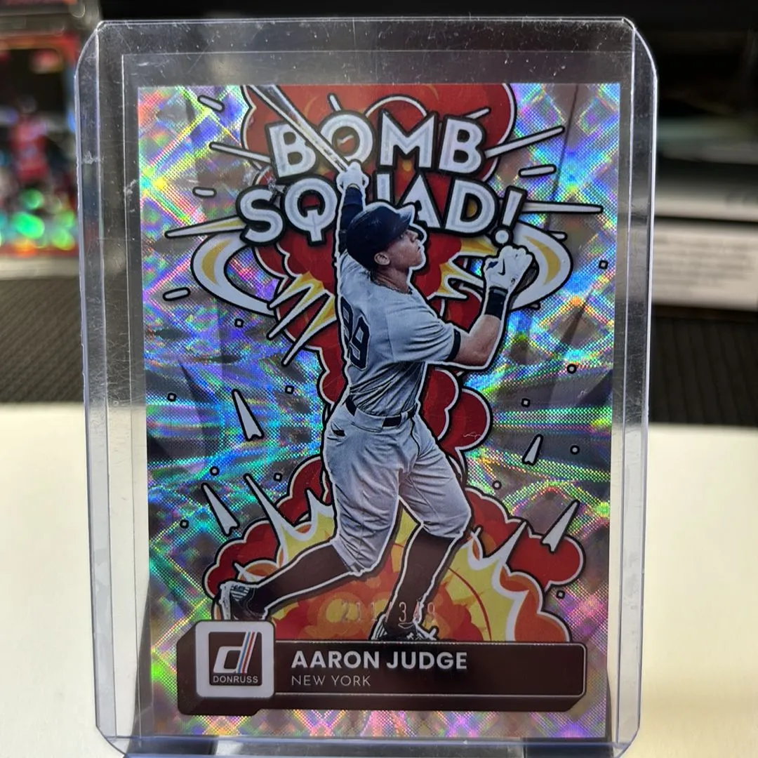 Product image for 2022 Donruss Bomb Squad Aaron Judge #/349