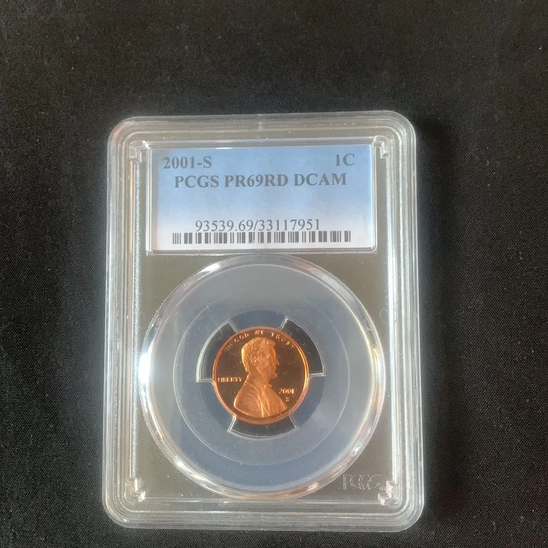 Product image for Graded proof penny 2001