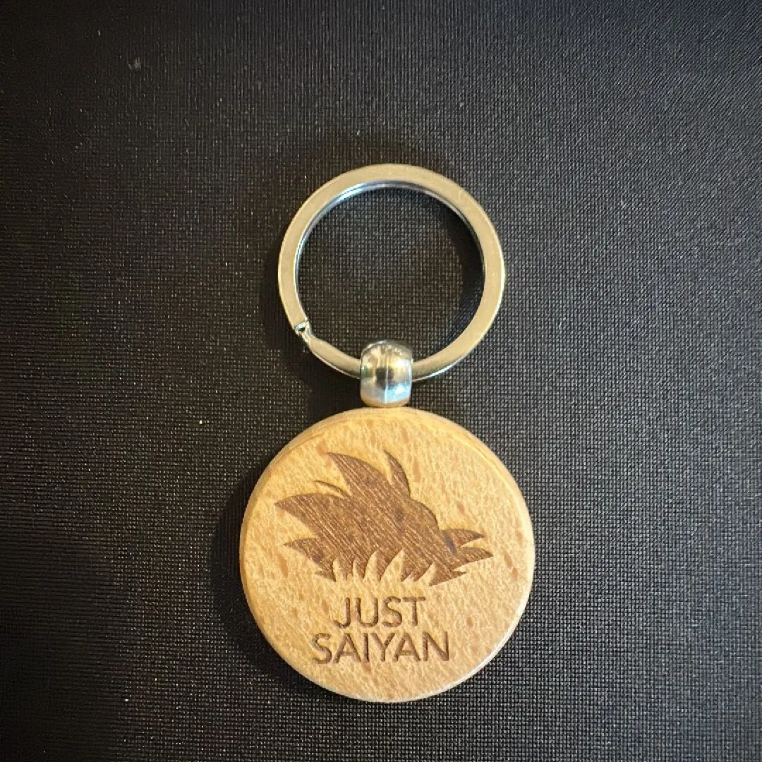Product image for DragonBall keychain - “Goku, Just Saiyan”