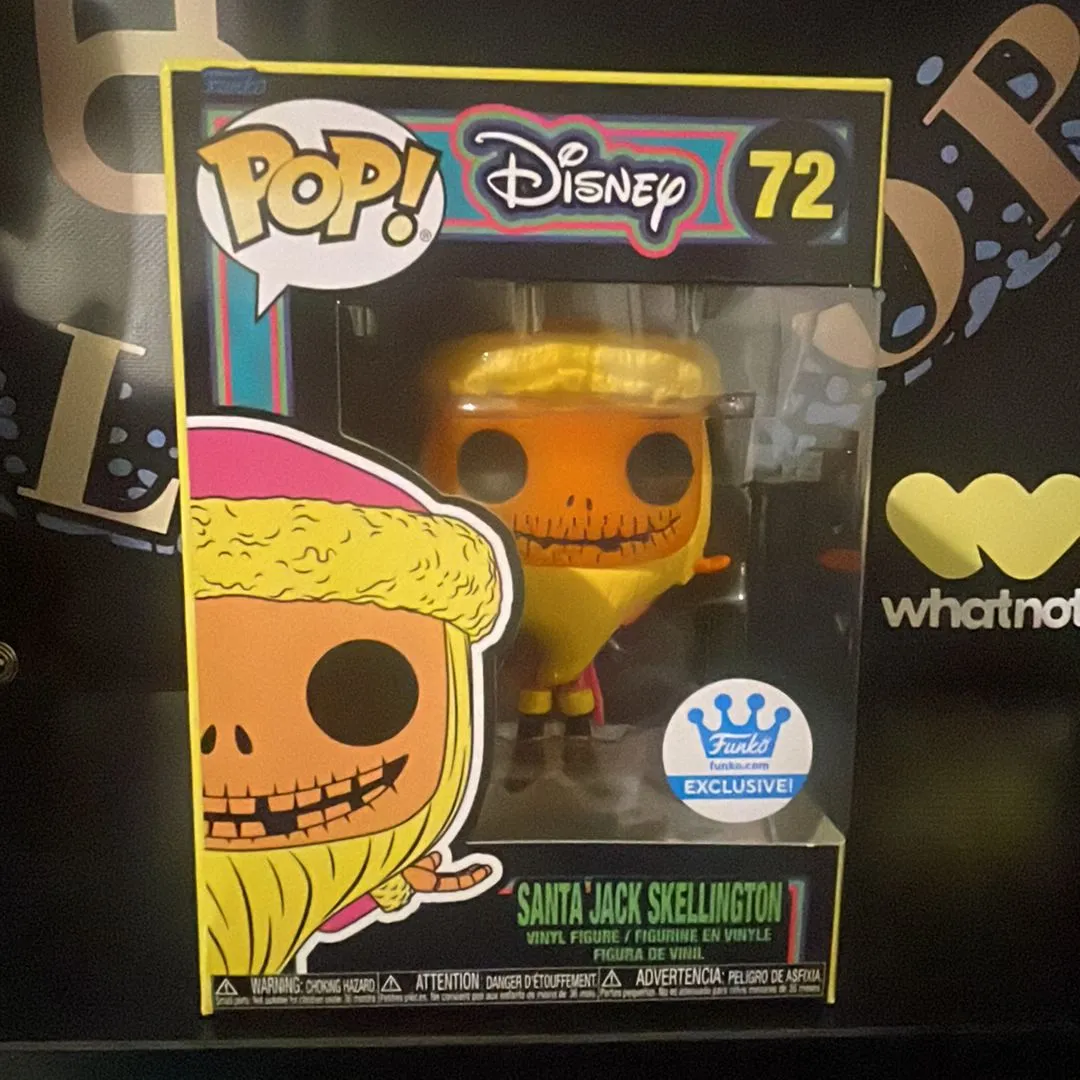 Product image for Santa ‘Jack Skellington’ - Disney - Blacklight
