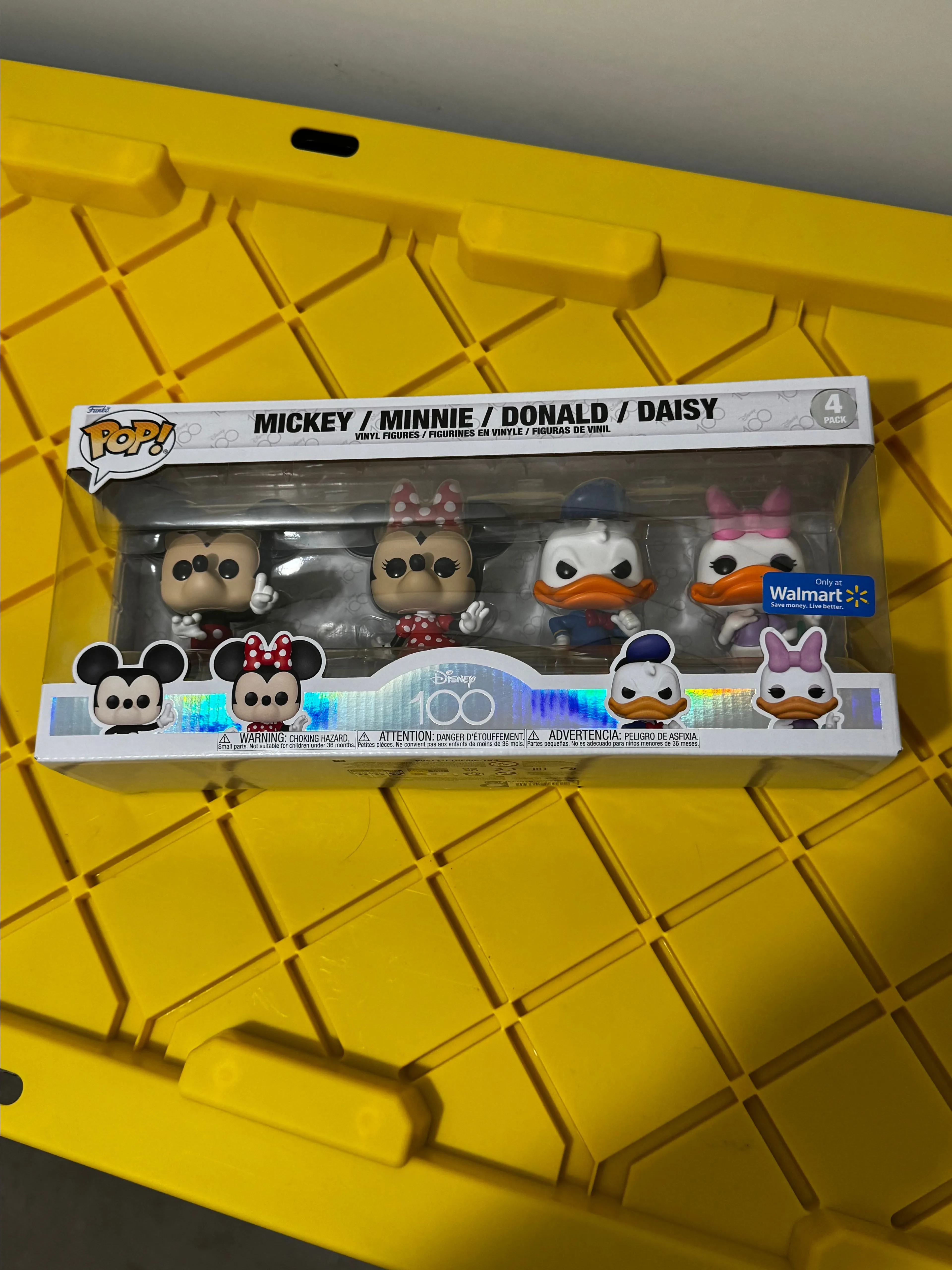 Product image for Disney 100 Mickey Minnie Donald Daisy 4 Pack
